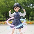 フィギュアで魔法少女変身シーケンス 3枚目