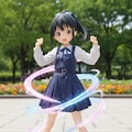 フィギュアで魔法少女変身シーケンス 2枚目