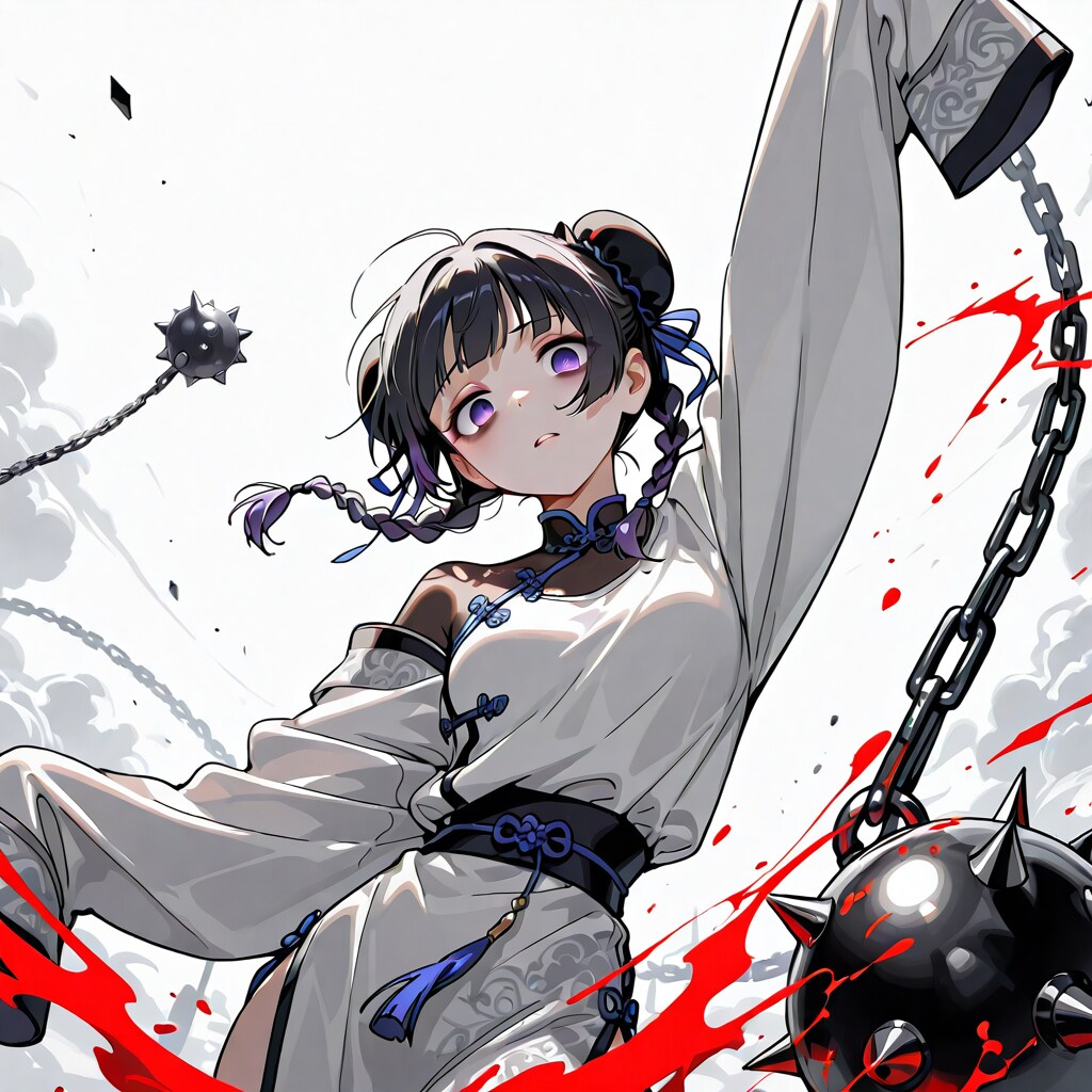 ブカブカ袖鉄球娘_BONSAI