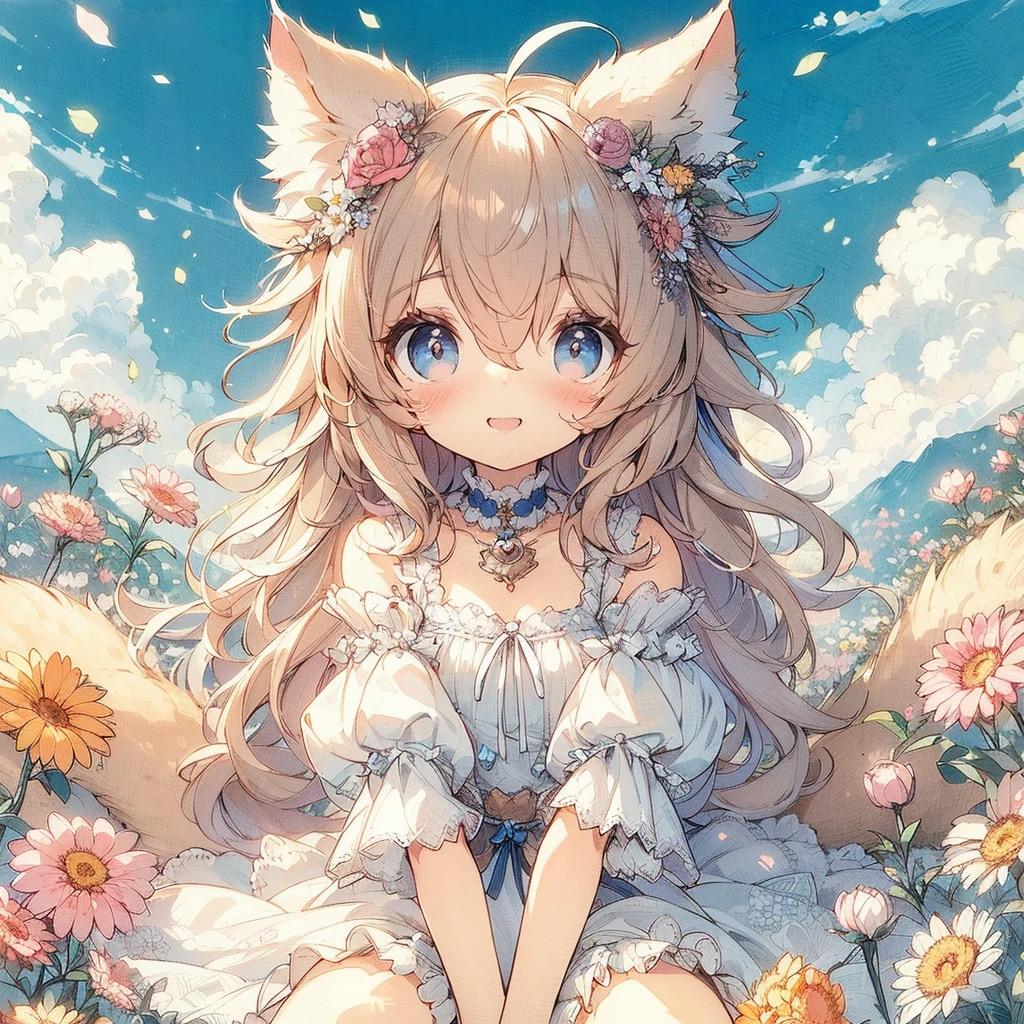 おはようのもふもふちゃん