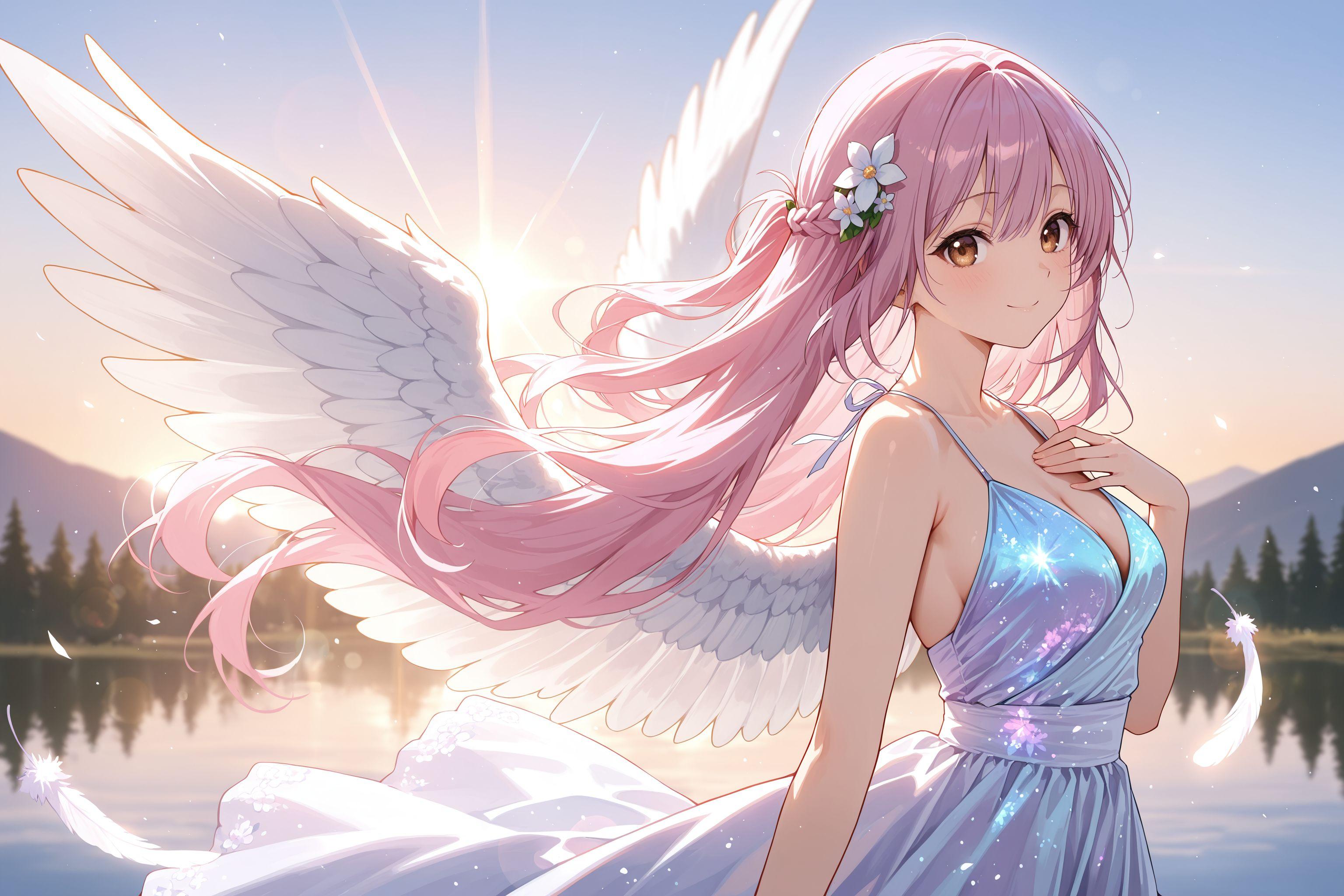 天使さん頑張ります | の人気AIイラスト・グラビア