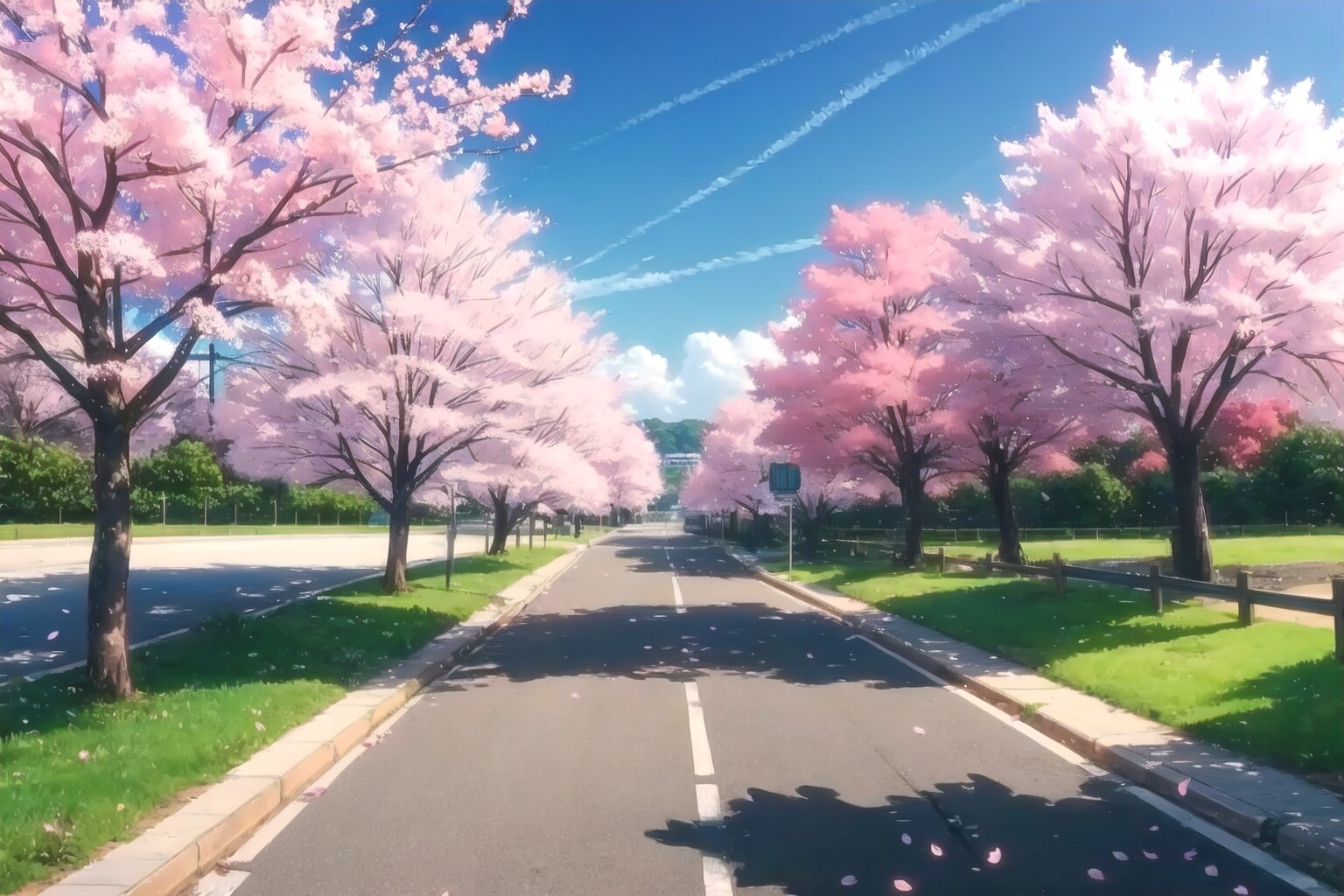 桜並木