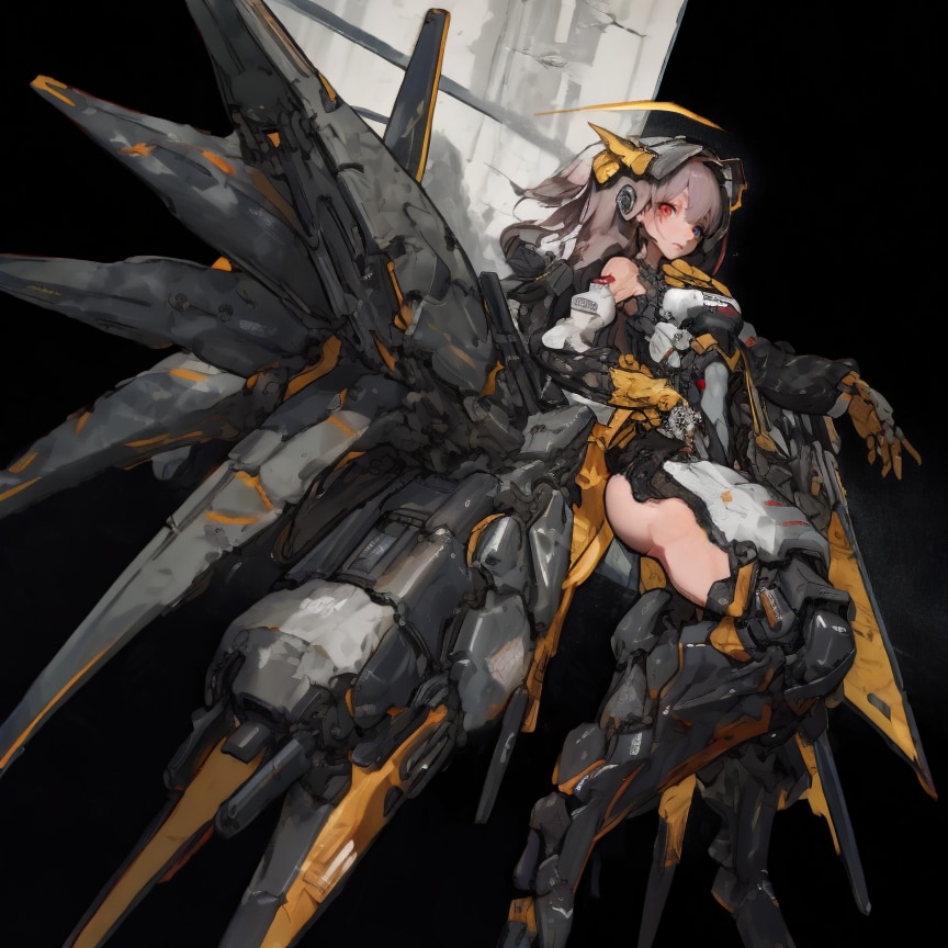 Girl and Robot1088