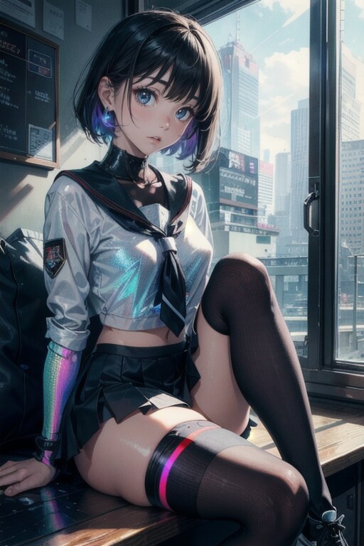 近未来な学校の制服