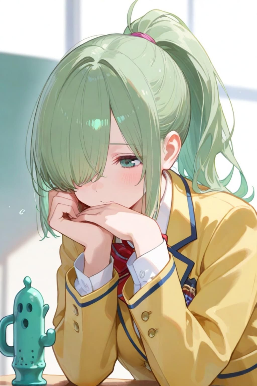 埴輪と緑髪ちゃん