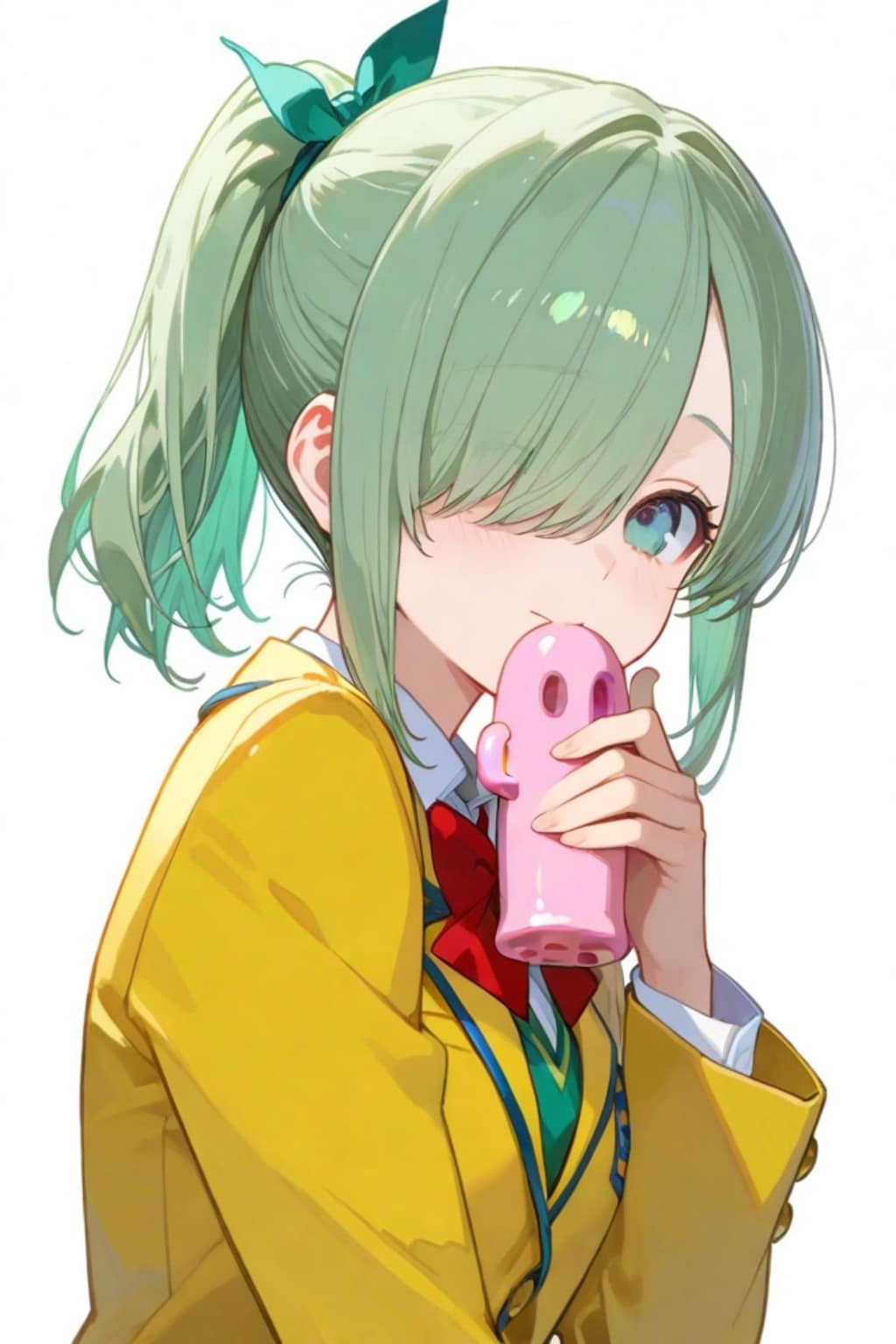 埴輪と緑髪ちゃん