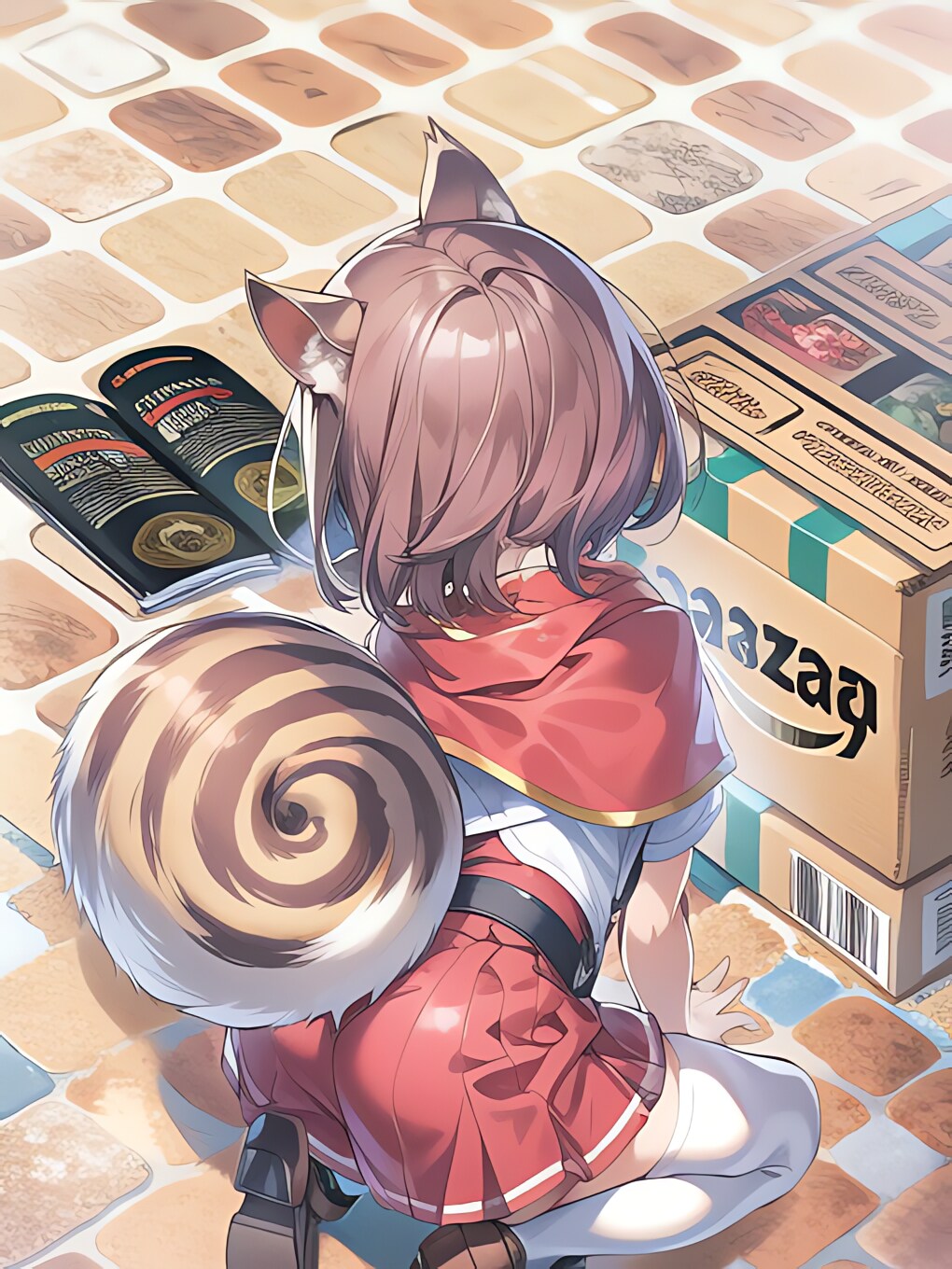 ukkrippさんのイラストの続き