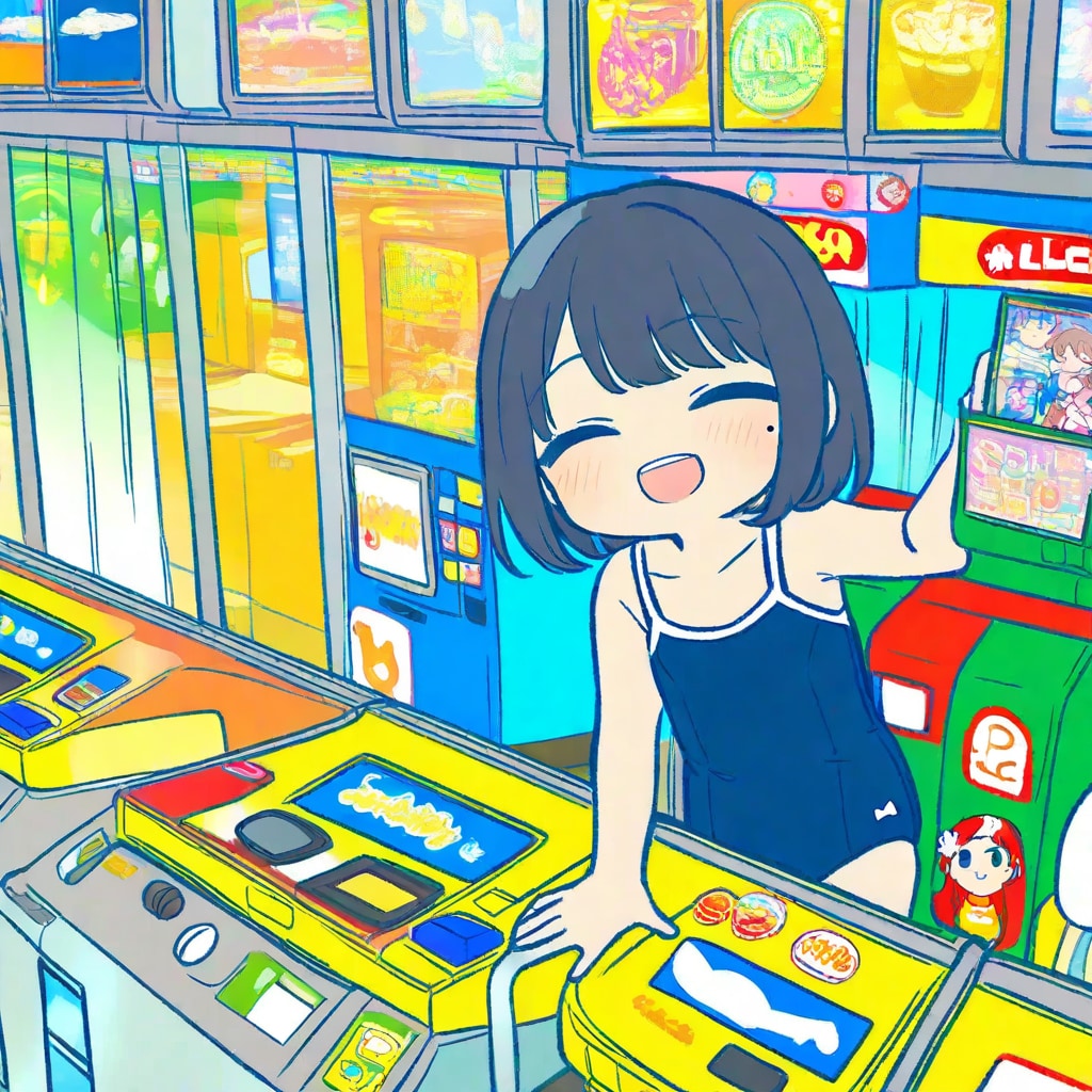 スク水ゲームセンター