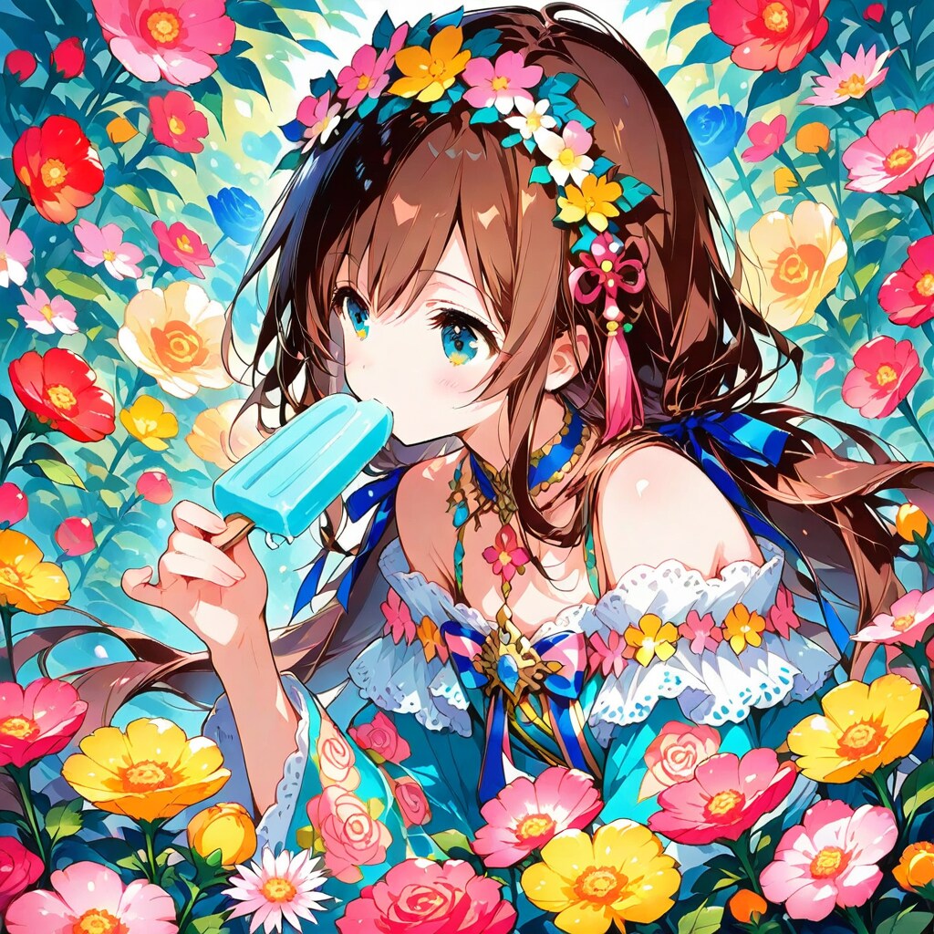 お花畑 | の人気AIイラスト・グラビア