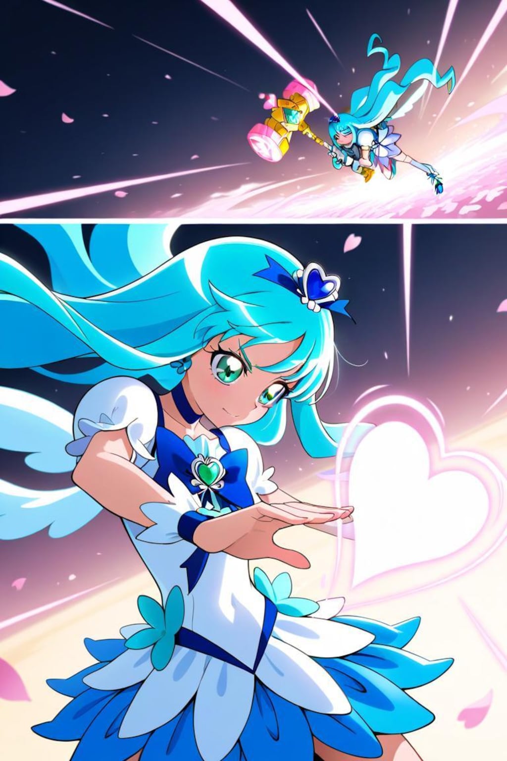 ハートキャッチプリキュア　キュアマリン