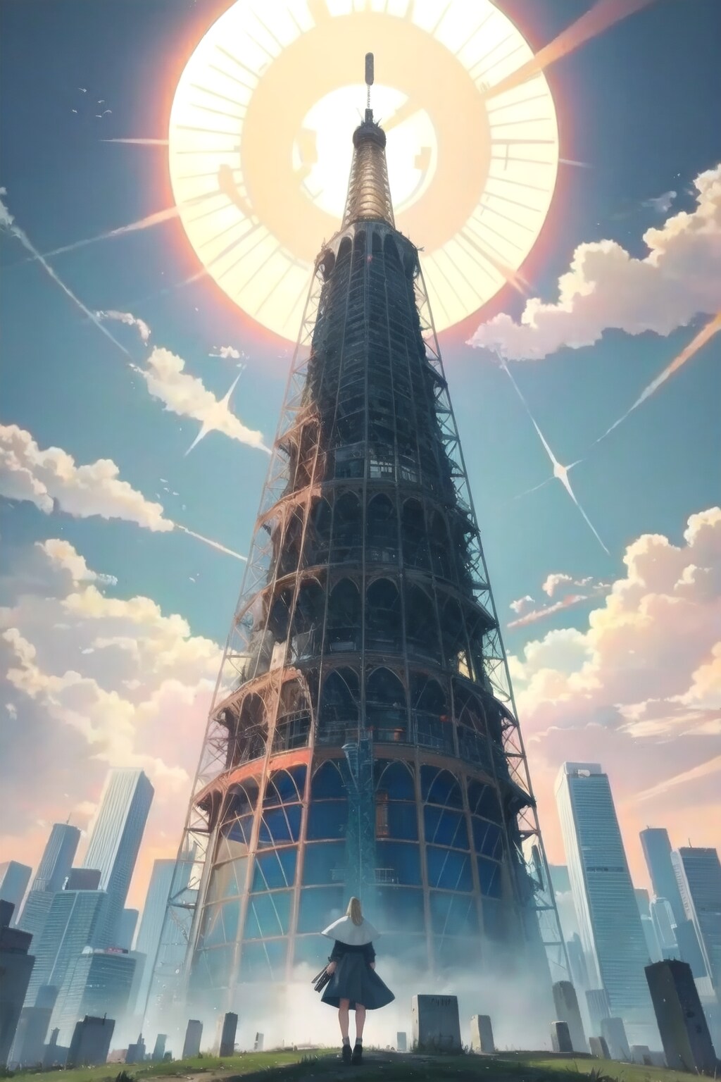 最後の塔 | の人気AIイラスト・グラビア