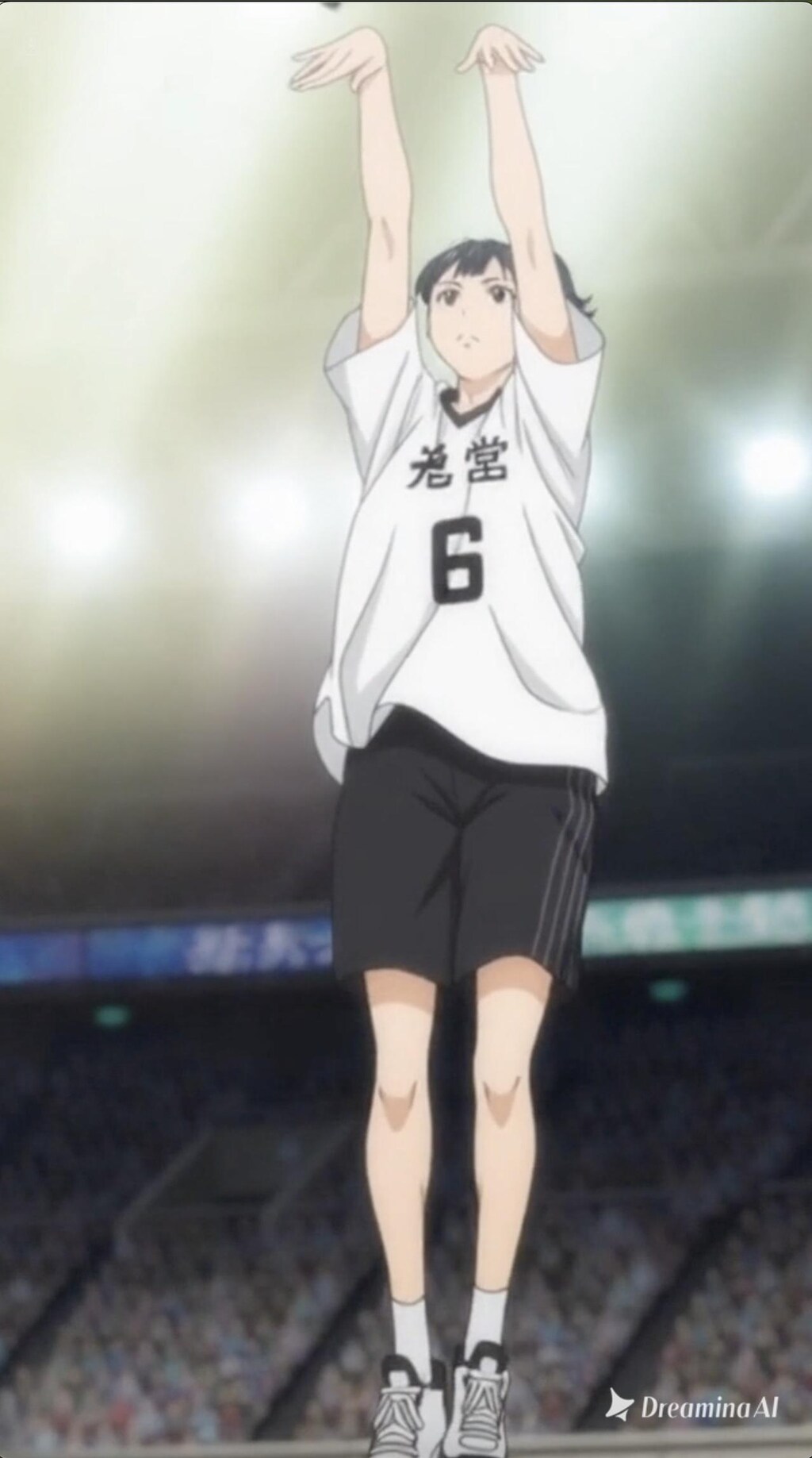 女バスのジャンプシュート378