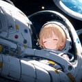 宇宙でお休み 2枚目