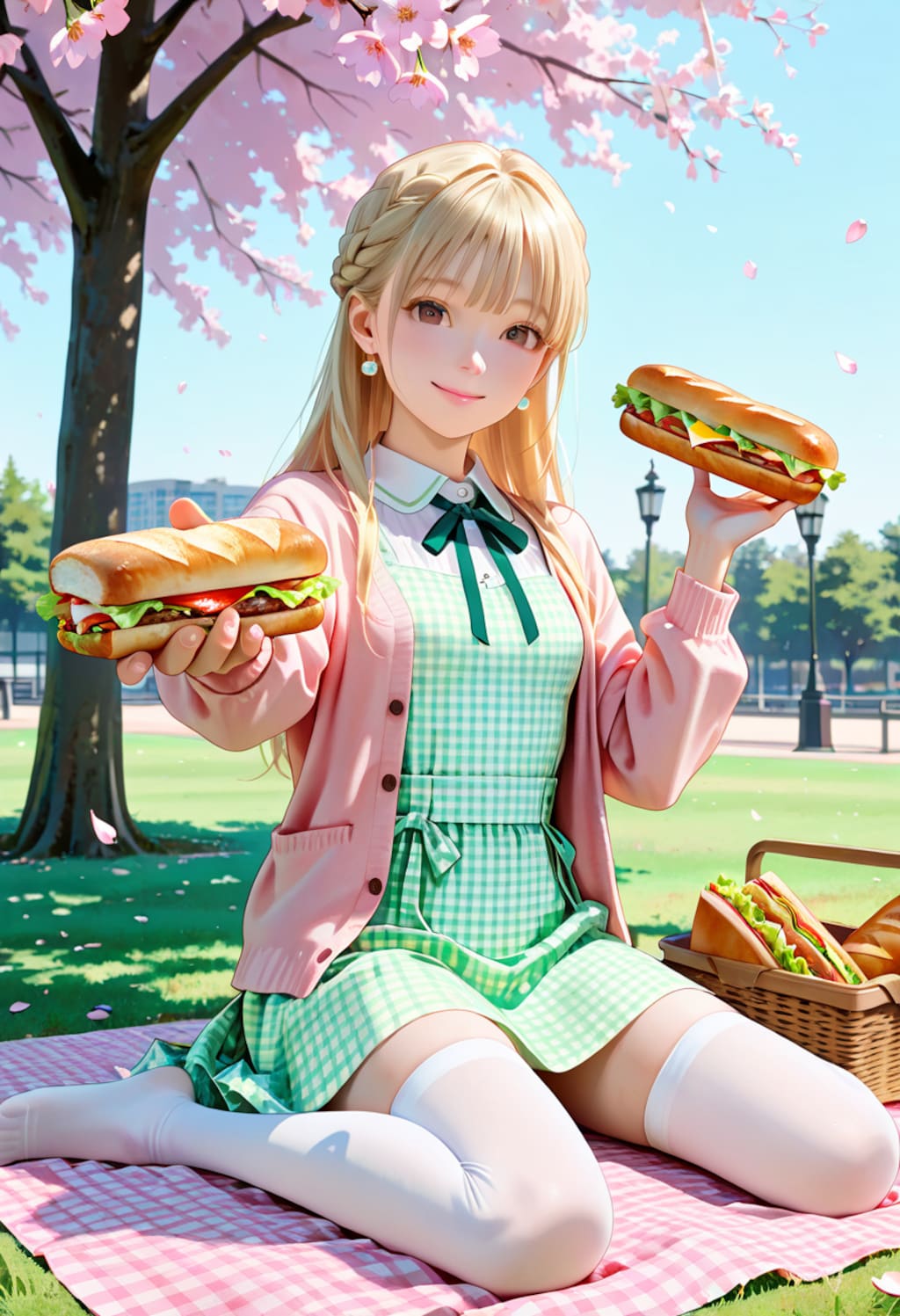 澪奈 Picnic in the park (3)