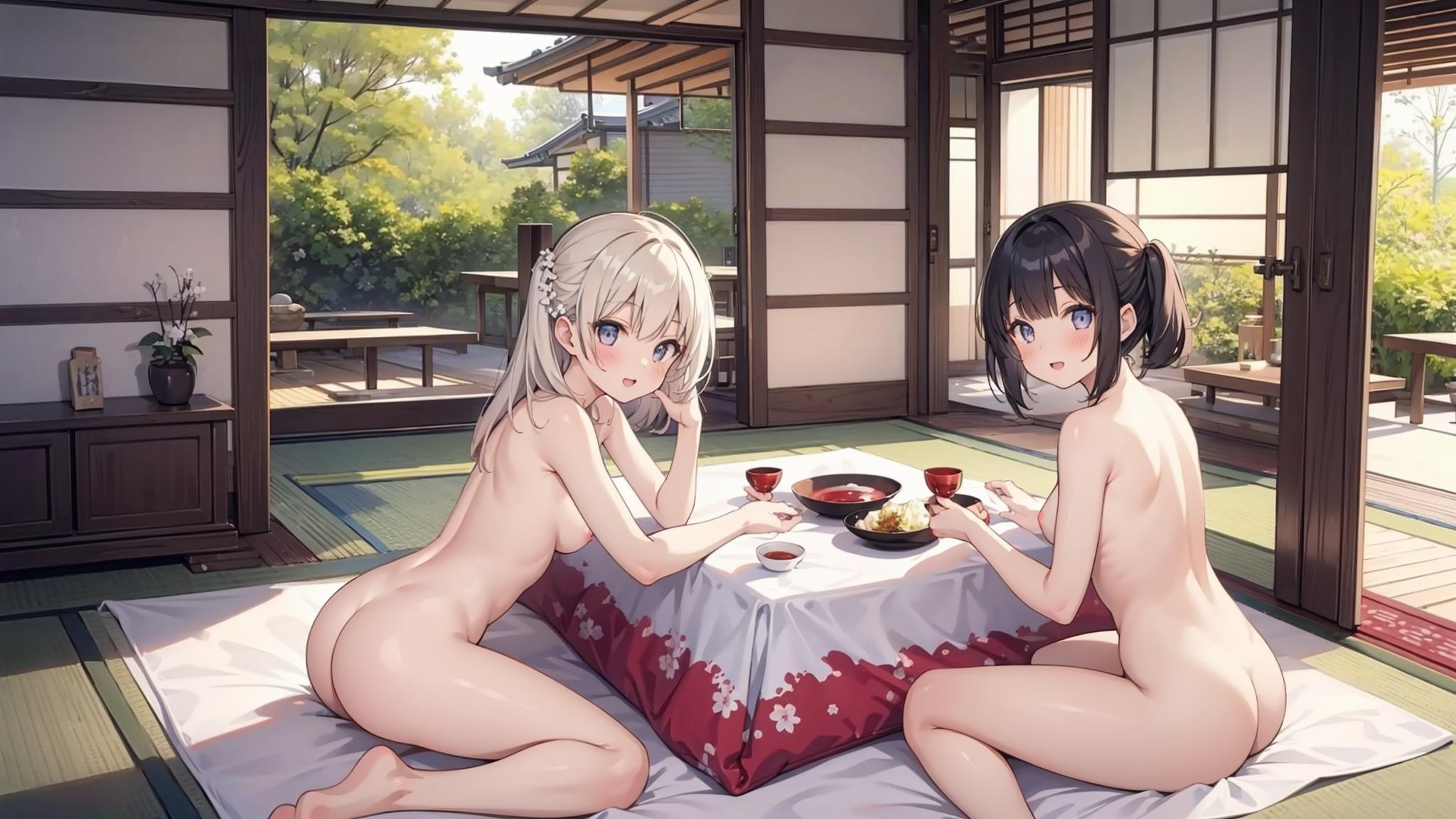 全裸お正月