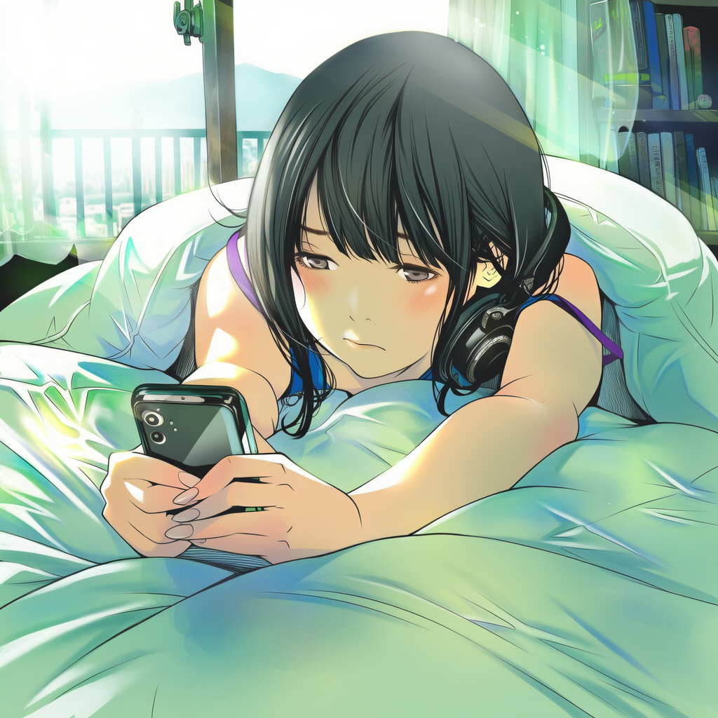朝のアラーム【NovelAI】