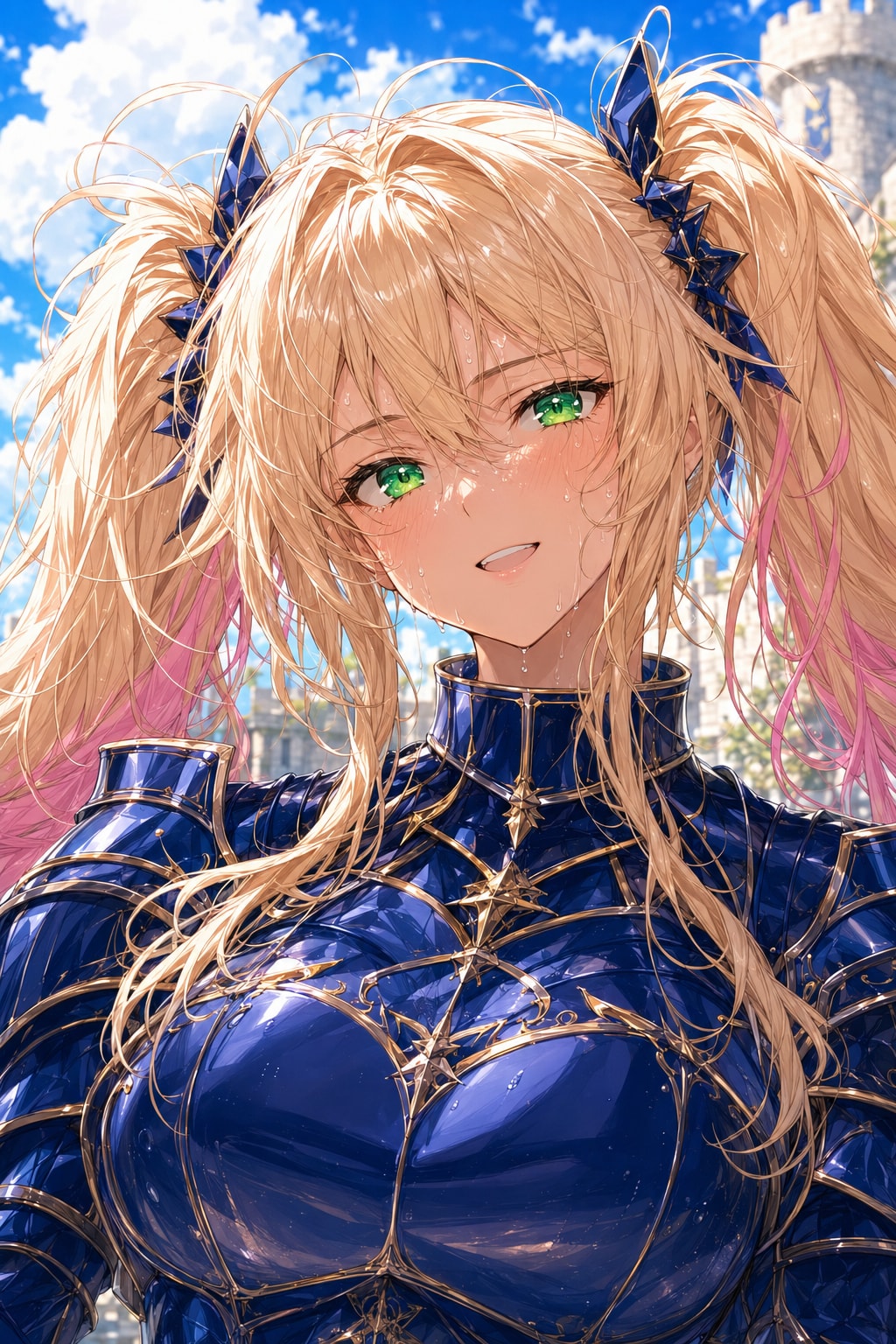 夏の剣術鍛錬
