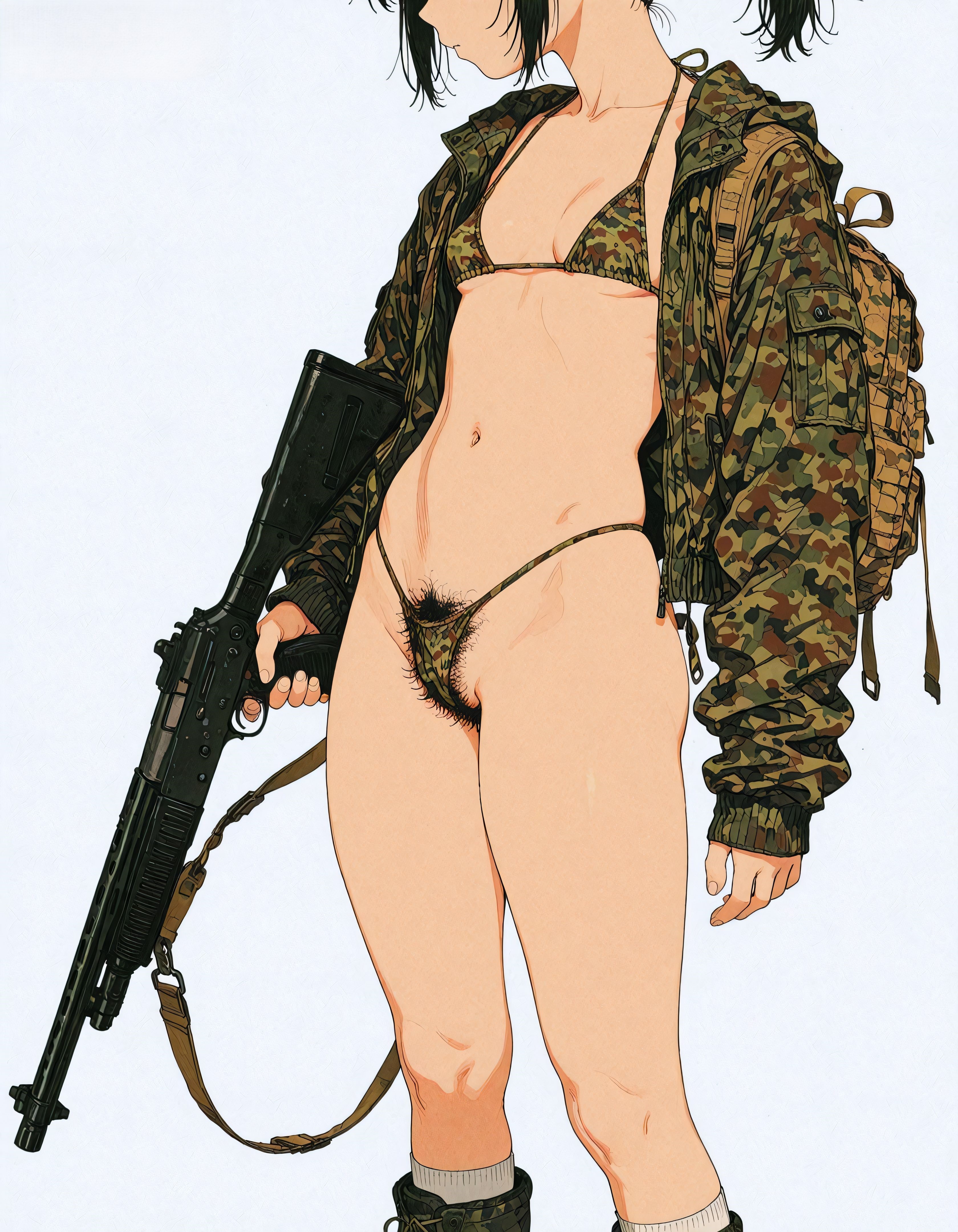 【１６枚】武器と陰毛とか