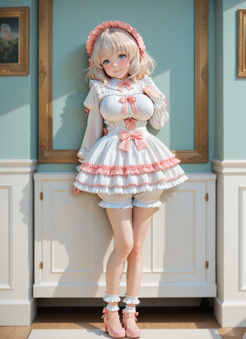 甘ロリ⁉️なおんなのこ(*^_^*)😄【model：pornmasterPro_noobV3VAE】