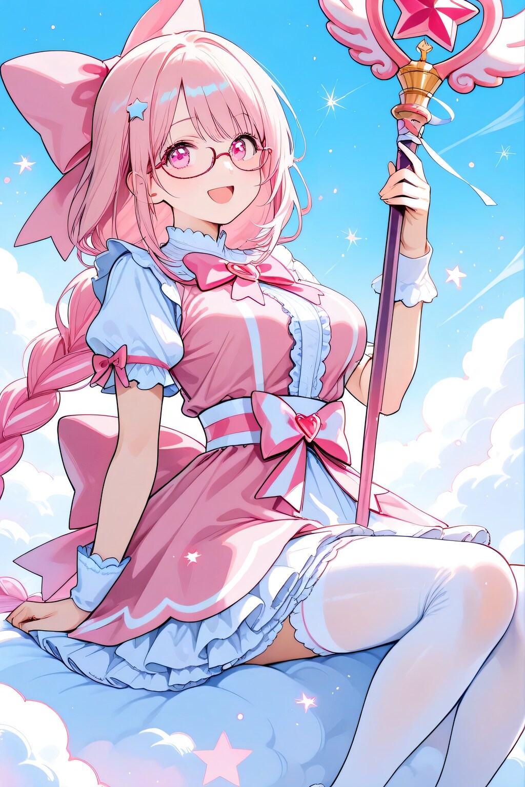 雲の上の魔法少女