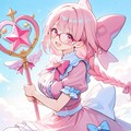 雲の上の魔法少女 3枚目