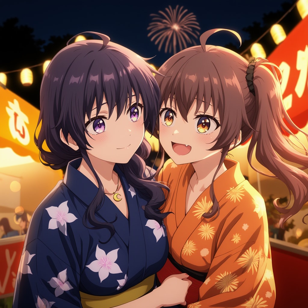 夏祭り | の人気AIイラスト・グラビア