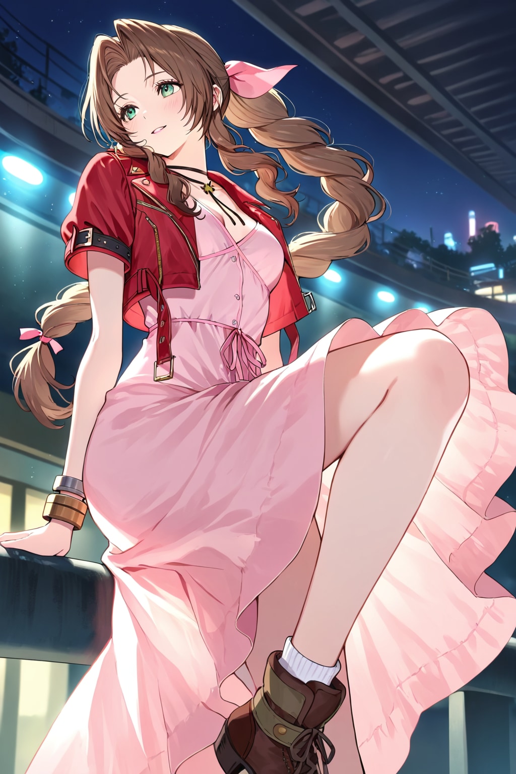 エアリスと夜の街