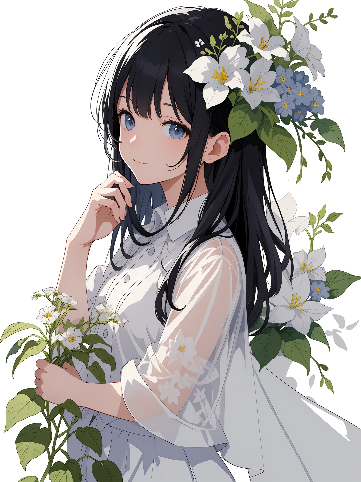 white | の人気AIイラスト・グラビア