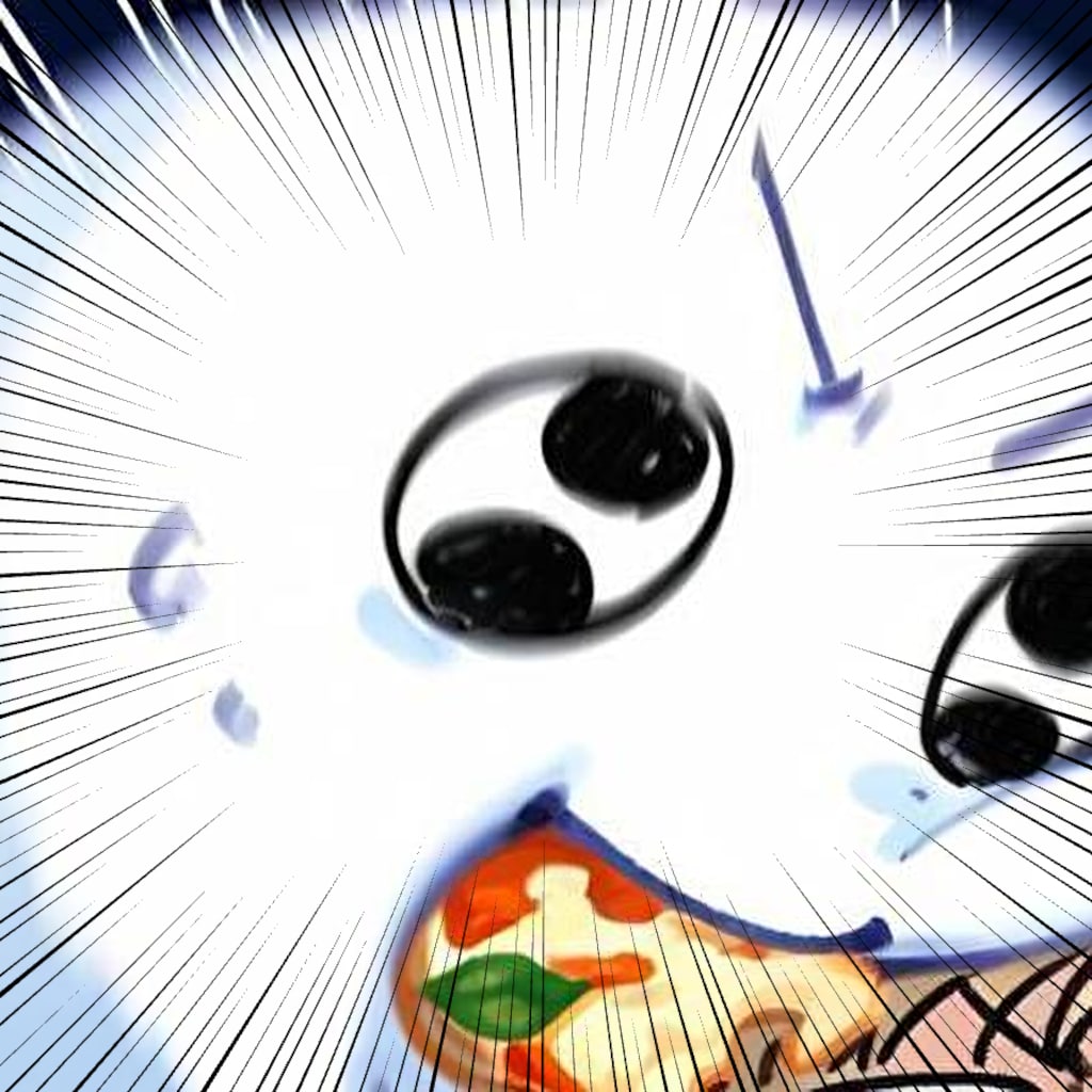 👻🍕<もう一息や、パゥアーをおピッツァに！