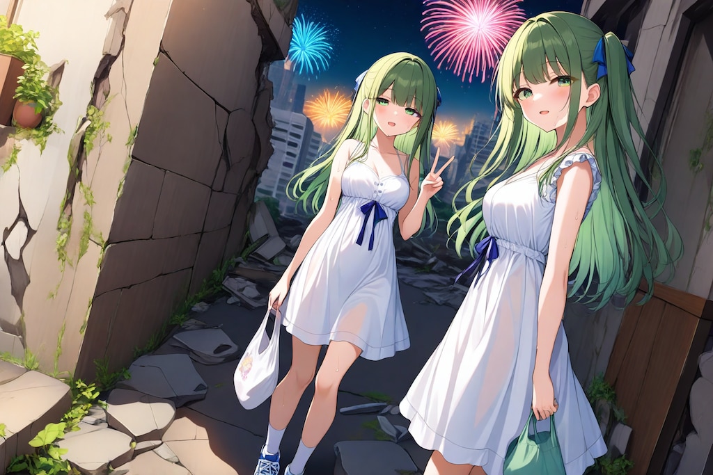 終末世界にも花火は上がる