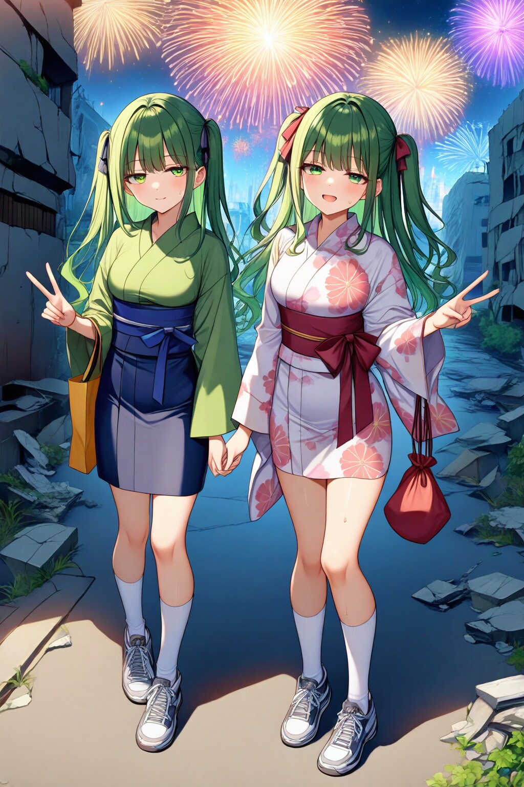 終末世界にも花火は上がる