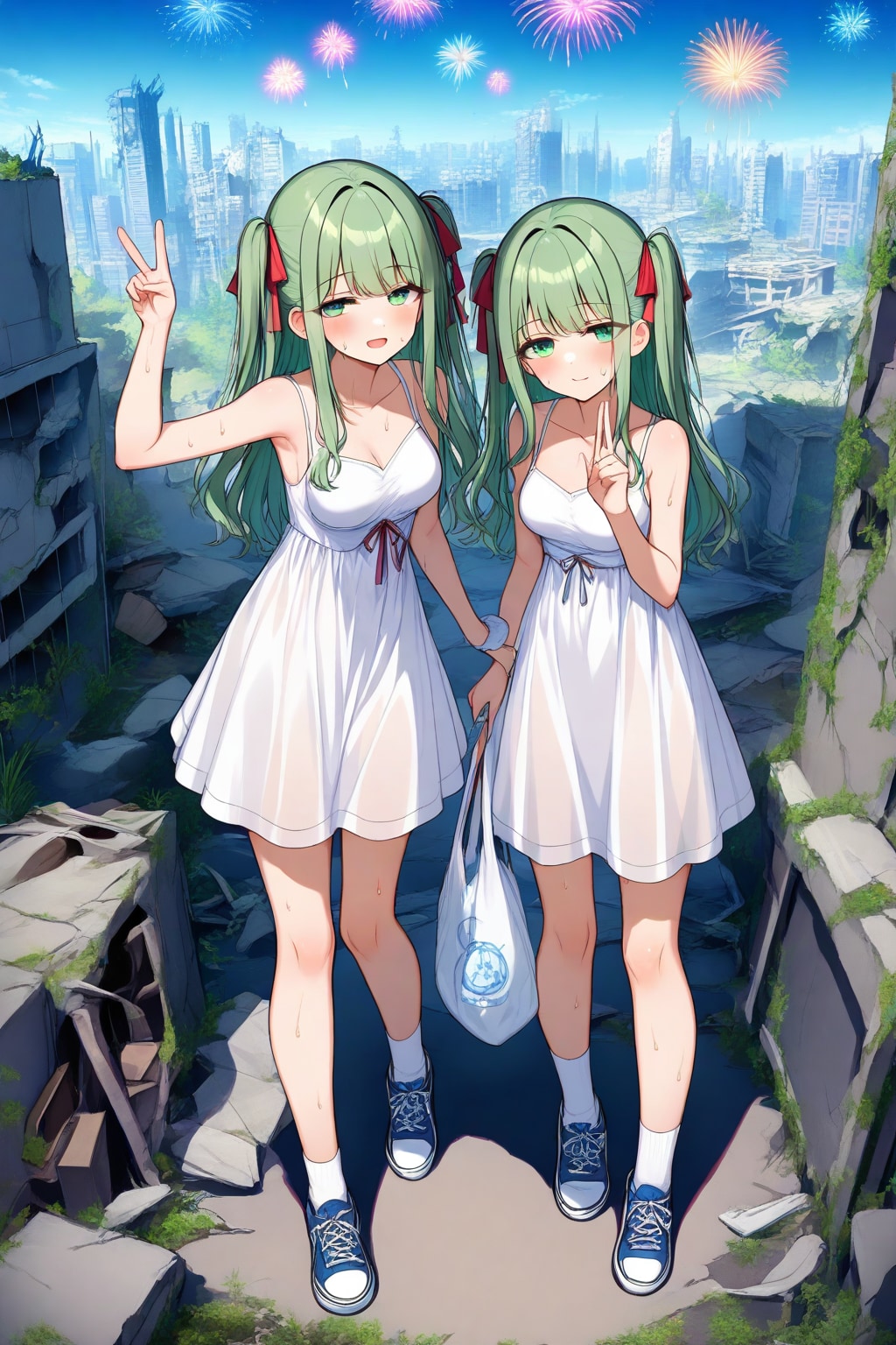 終末世界にも花火は上がる