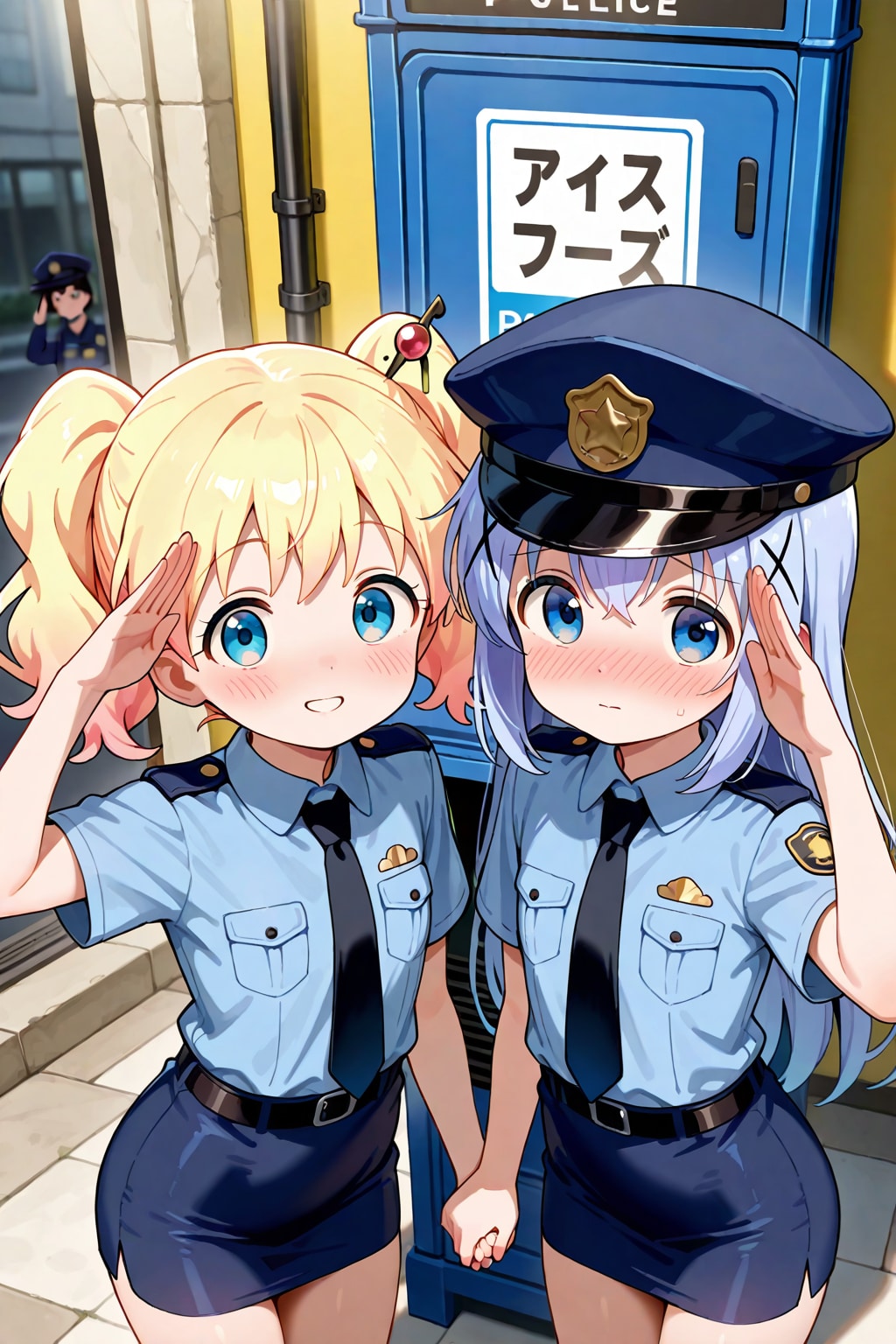 けいれい‼️（お巡りさんの日　02）