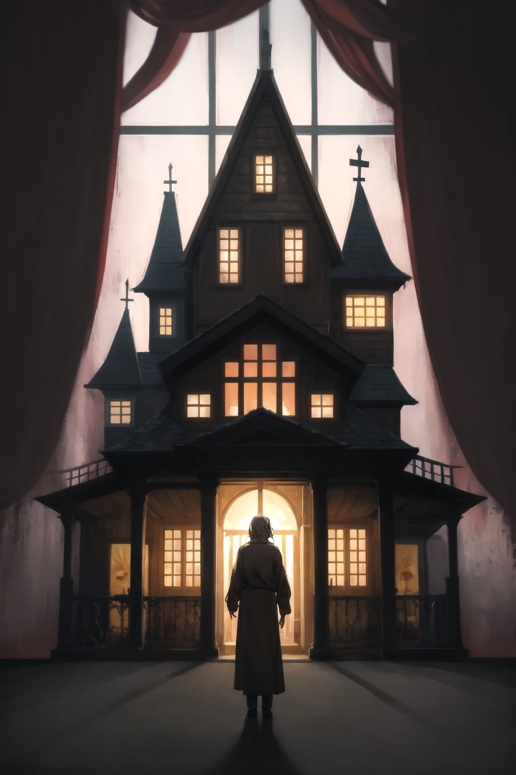 恐怖の館 | の人気AIイラスト・グラビア