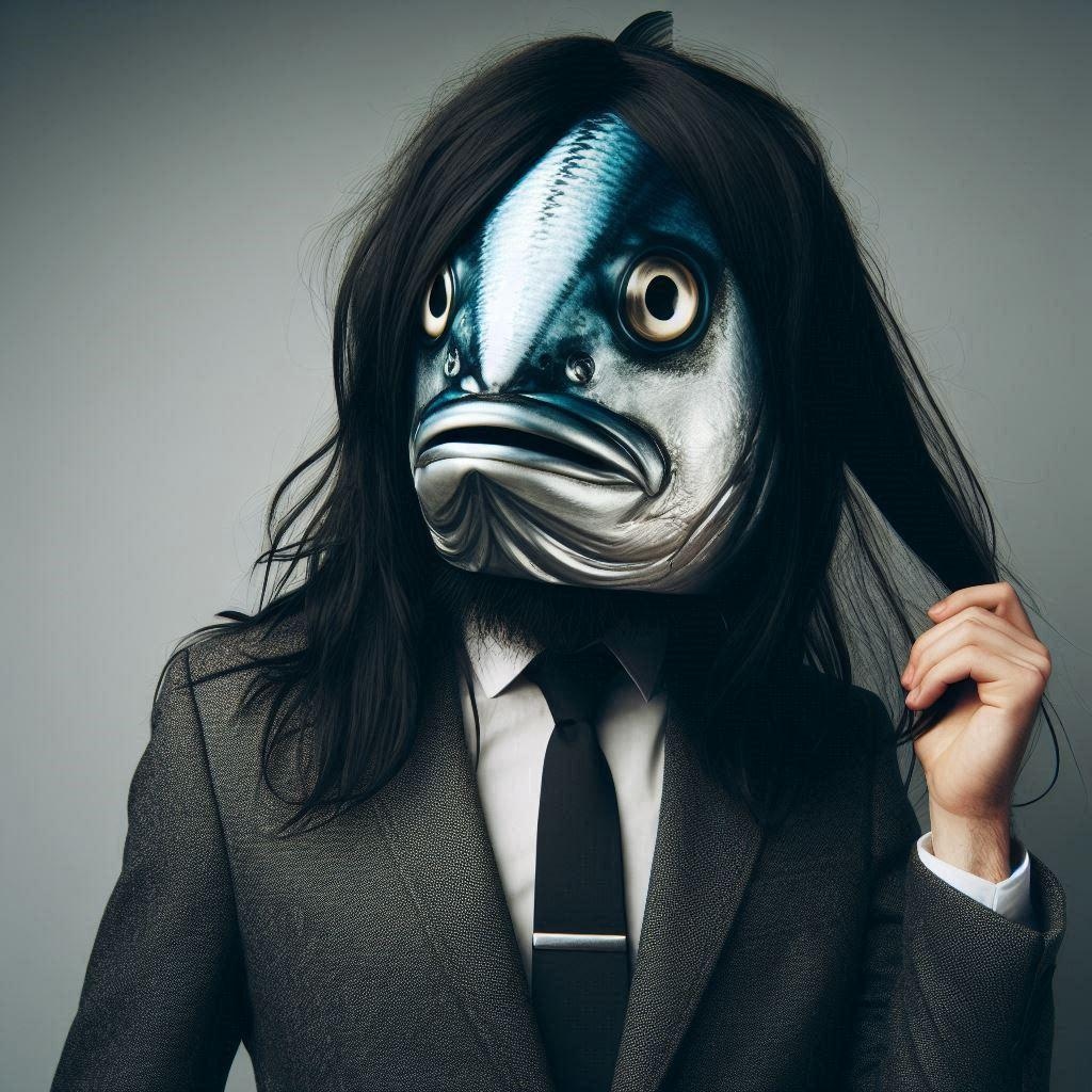 黒髪ロングイワシ（仮）