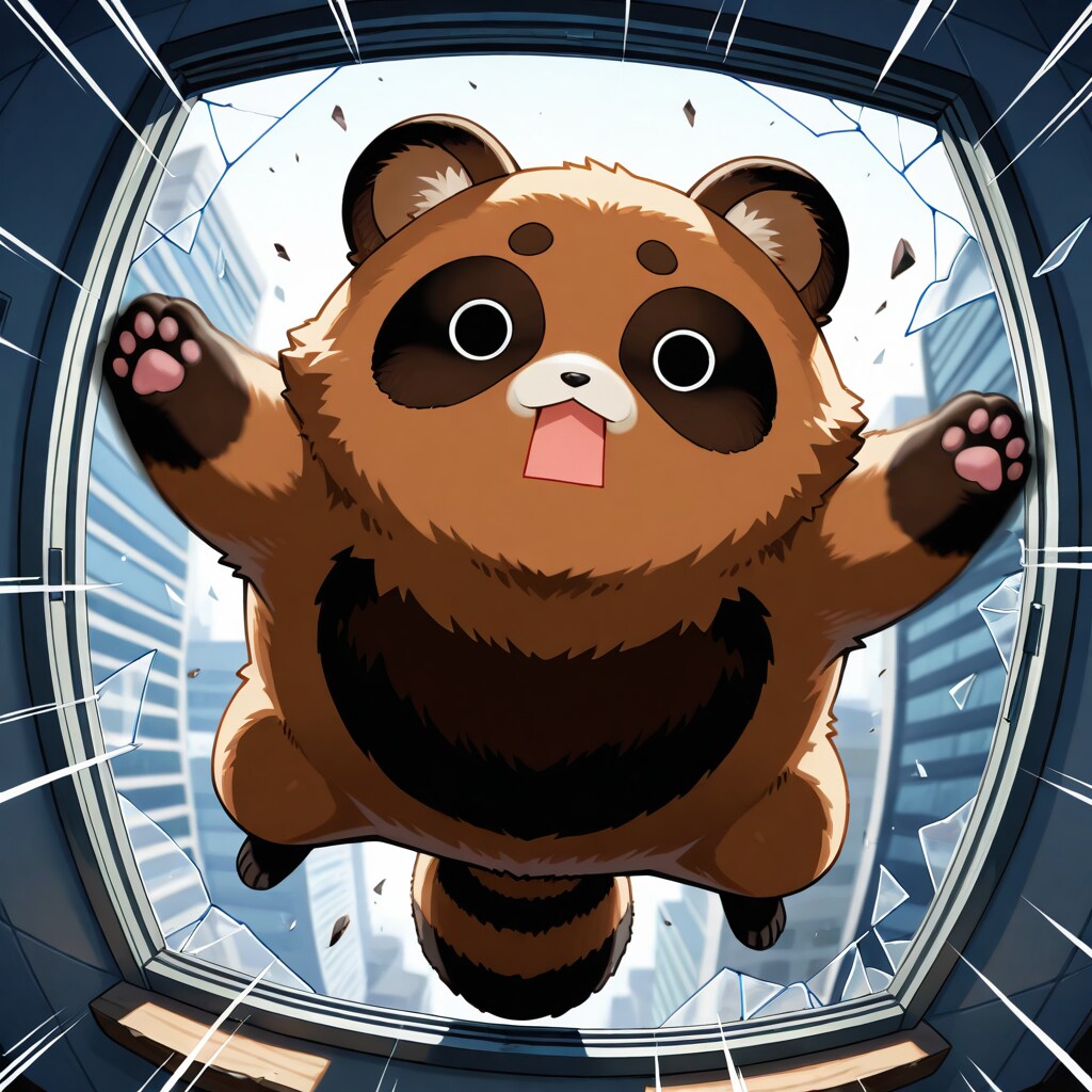 やってしまいよったえらいこっちゃ狸