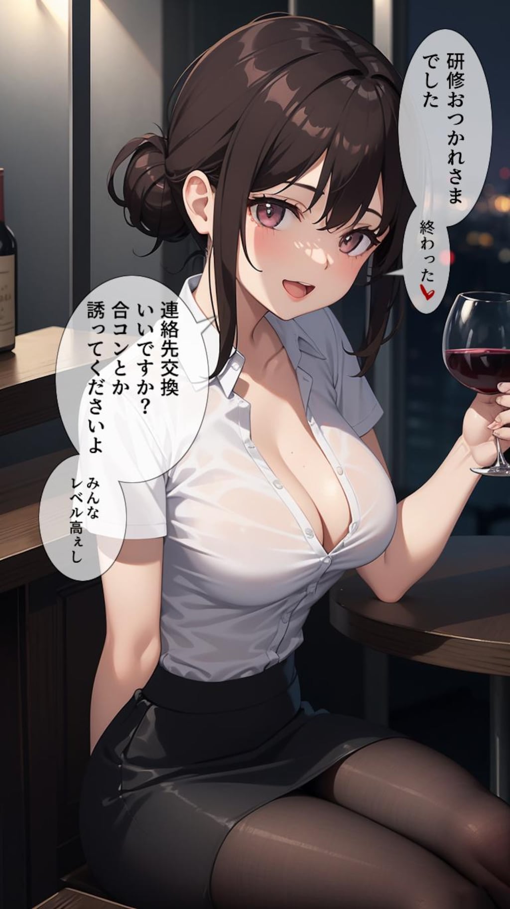 本音が漏れちゃうＯＬちゃん２【全２枚】