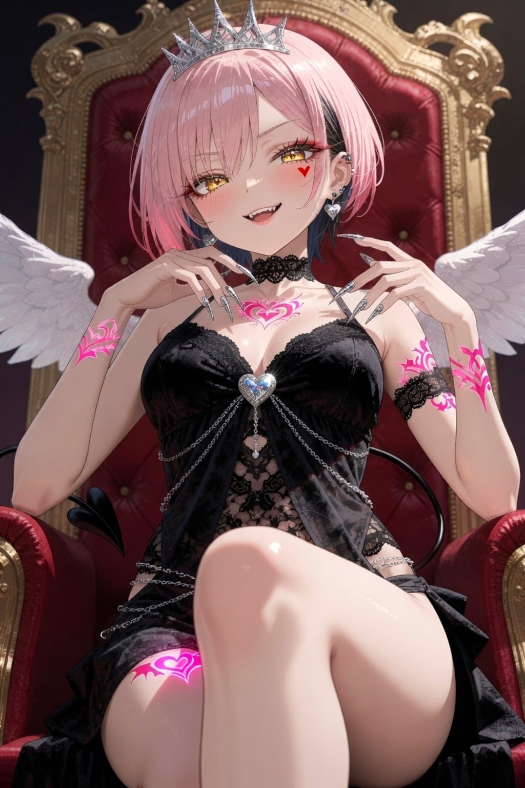 【リリス様】パンチラ玉座