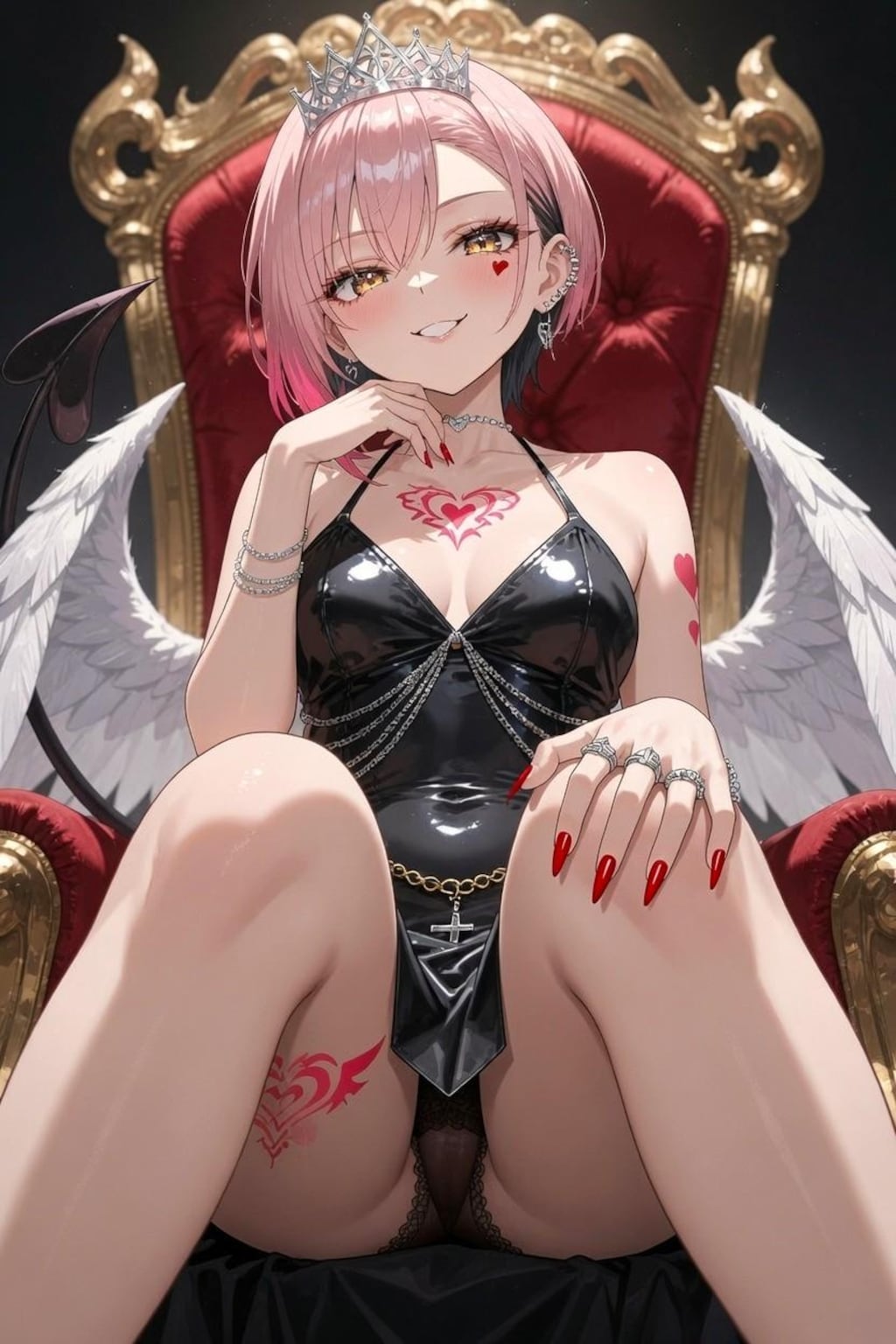 【リリス様】パンチラ玉座