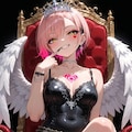 【リリス様】パンチラ玉座 2枚目