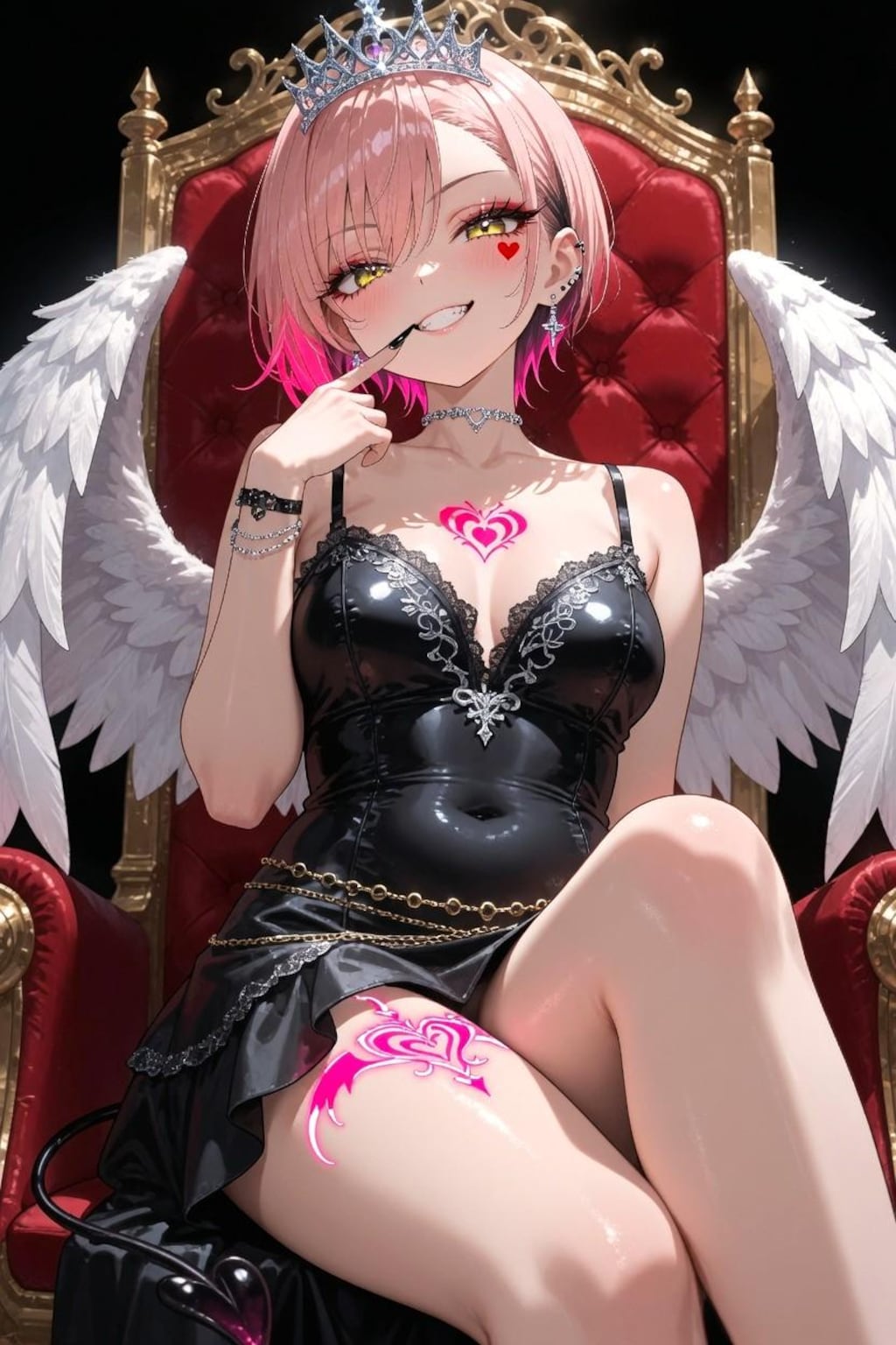【リリス様】パンチラ玉座