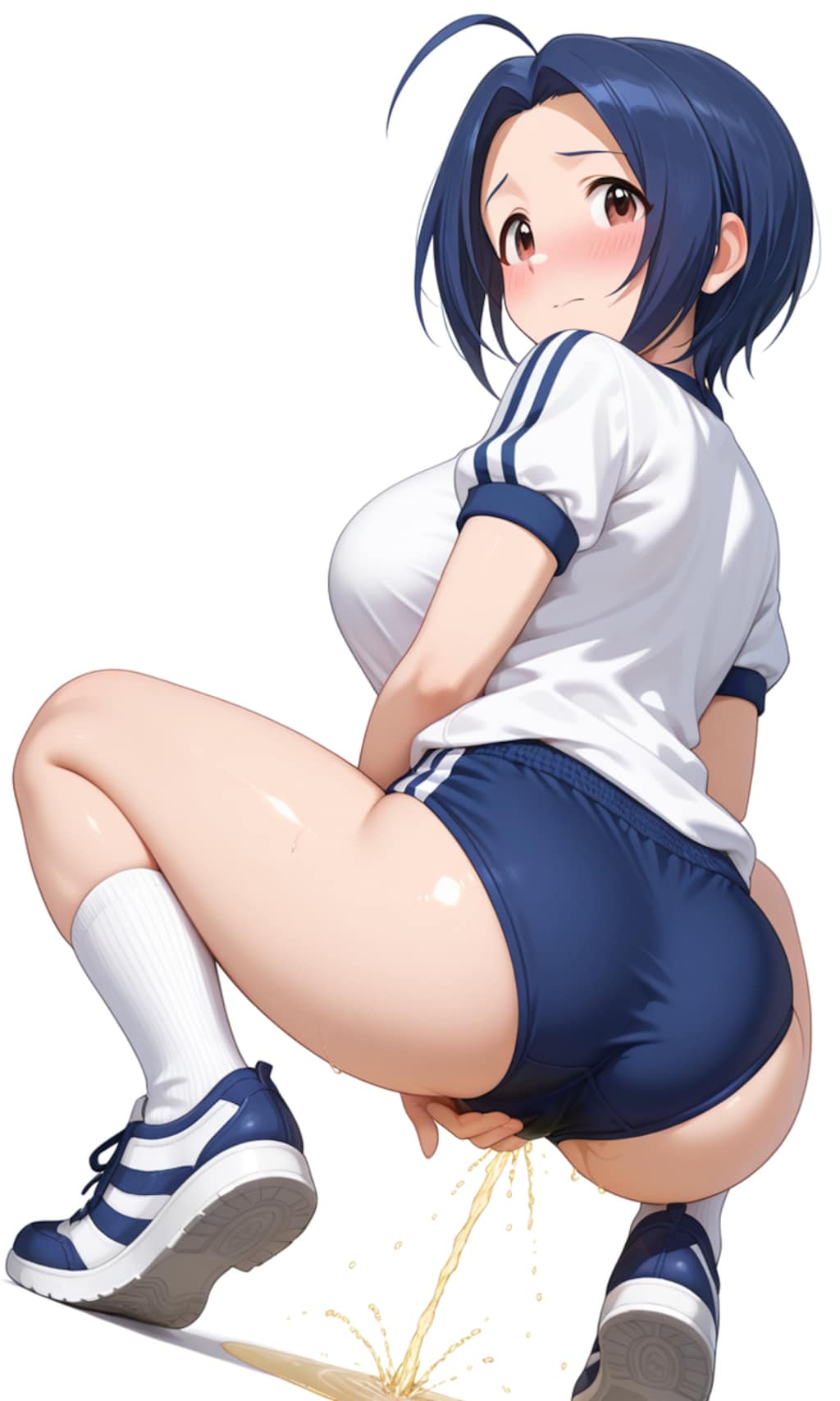 【入院中企画】ブルマお漏らし「三◯あずさ」