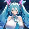 ボカロ　スピカ　初音ミク（爆乳版） 4枚目