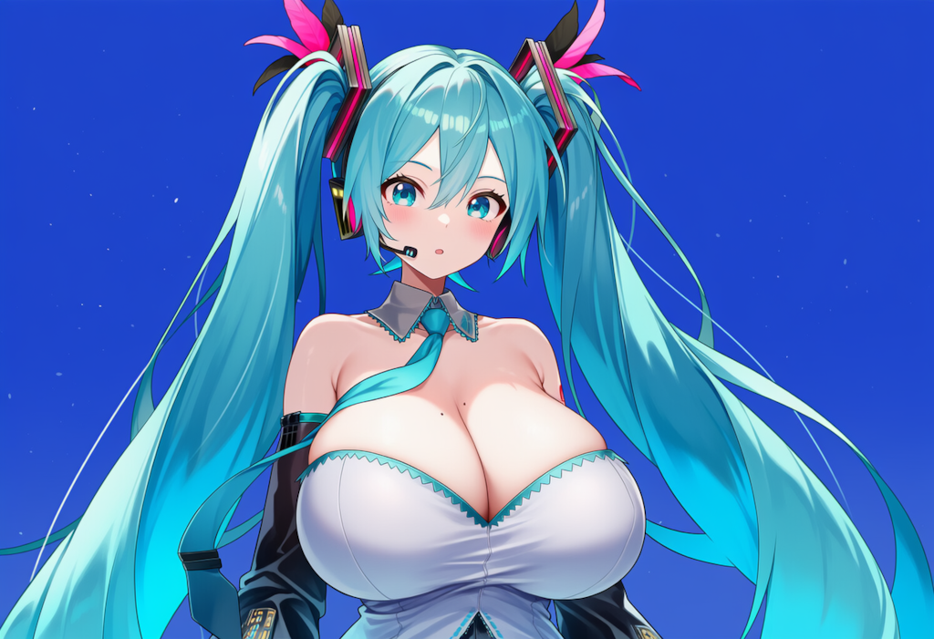 ボカロ　スピカ　初音ミク（爆乳版）