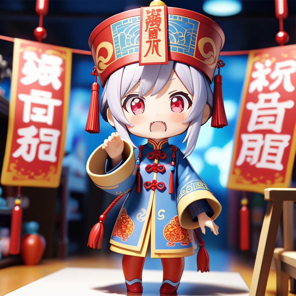 ねんどろいど風のキョンシー娘さん