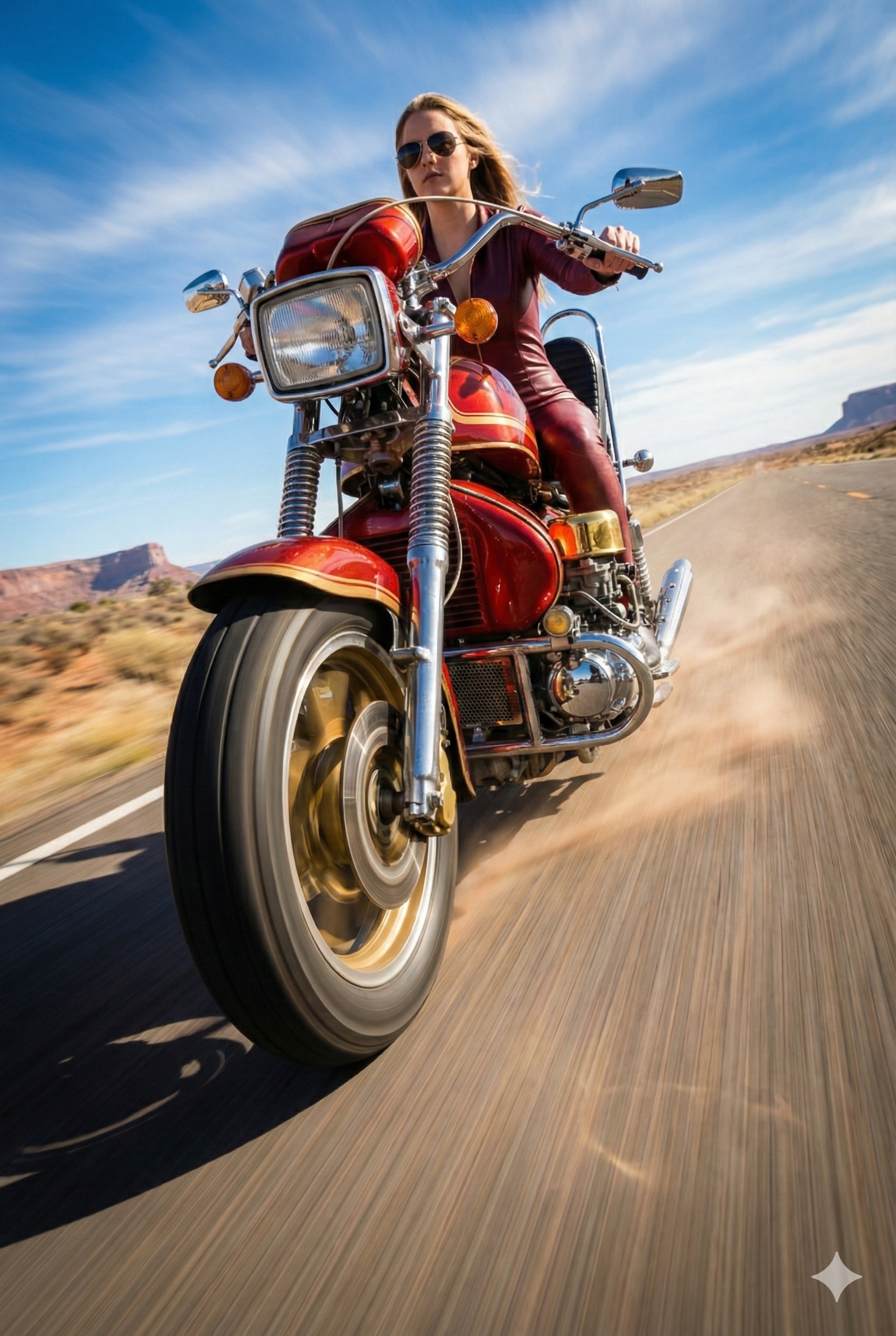 四輪車のエンジンを積んだブラジルの二輪車 | の人気AIイラスト・グラビア