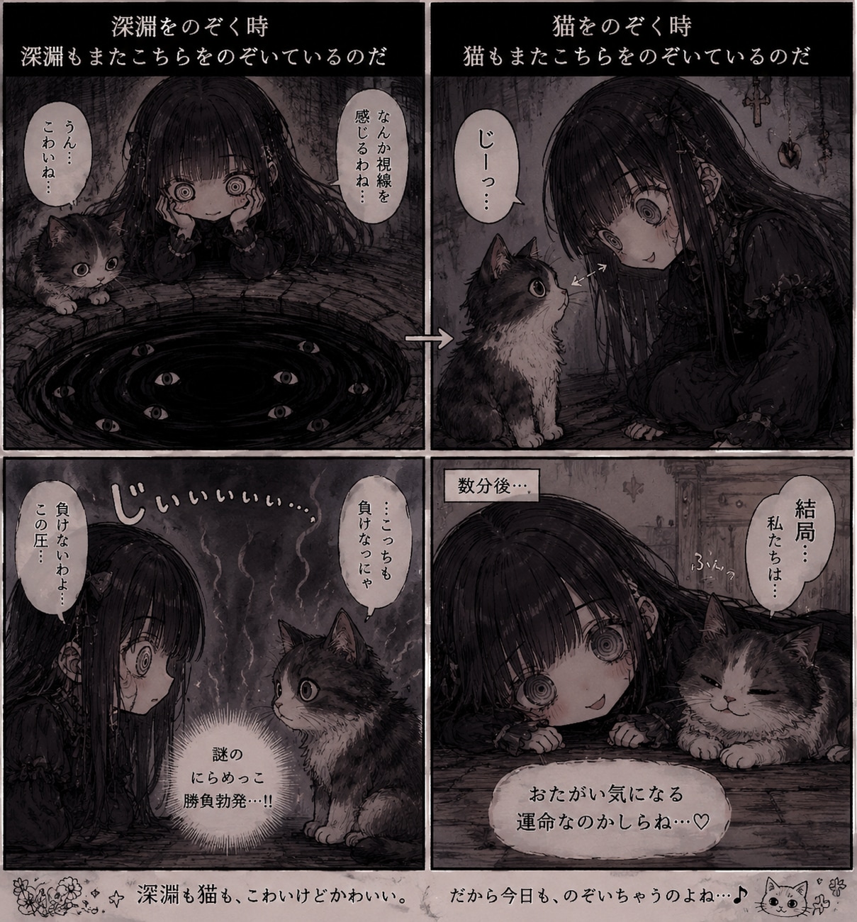 深淵を覗く時 深淵もまた