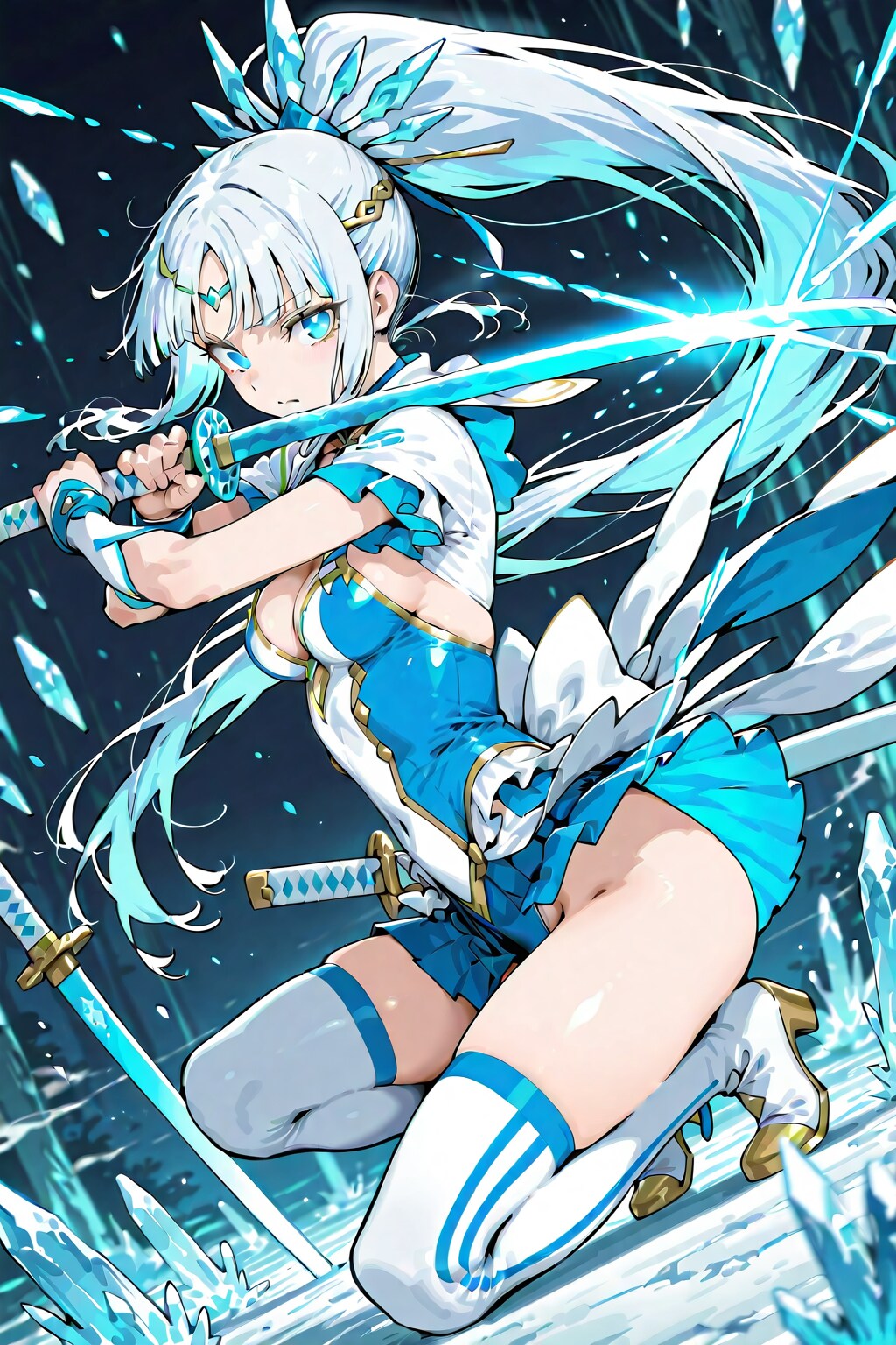 氷の魔法少女