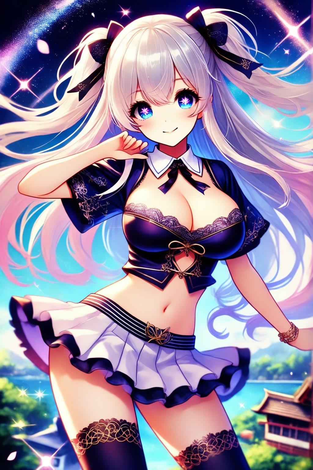 野球ユニフォームの美少女