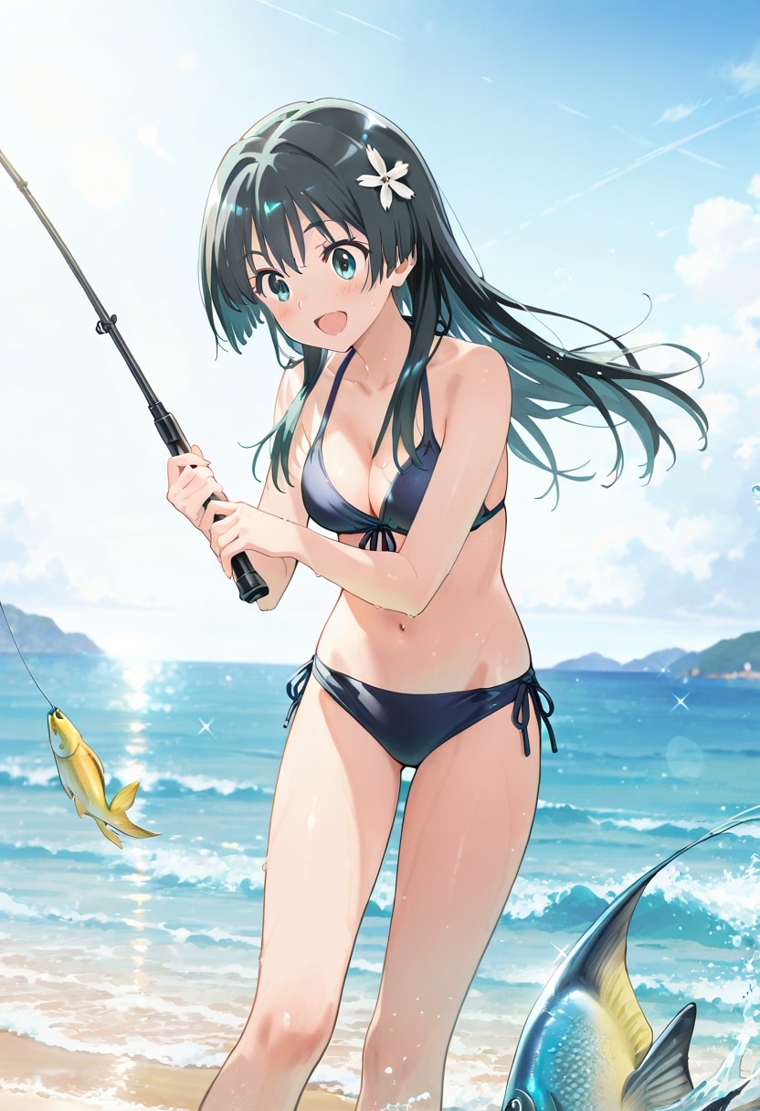 佐天涙子、夏のイメージ